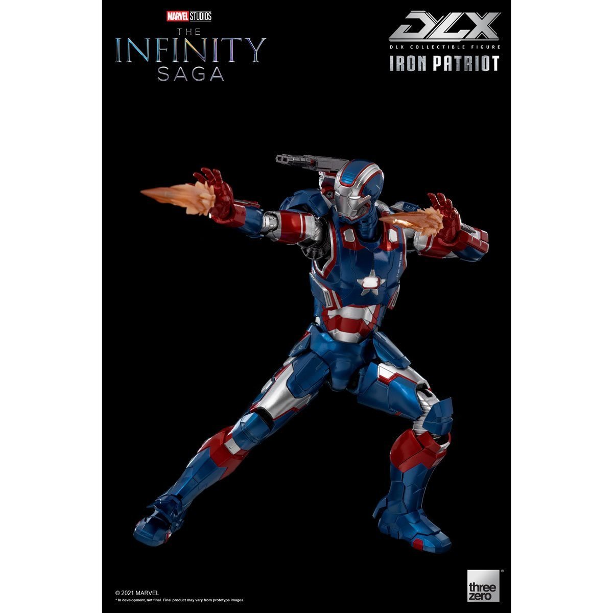 Marvel Studios: The Infinity Saga DLX Iron Patriot Action Figure、mySite、hgirdovlk