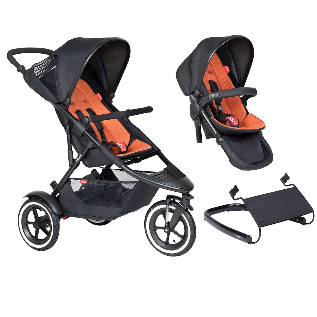  Phil & Teds Sport Pushchair + Double Kit、mySite、merchandisen