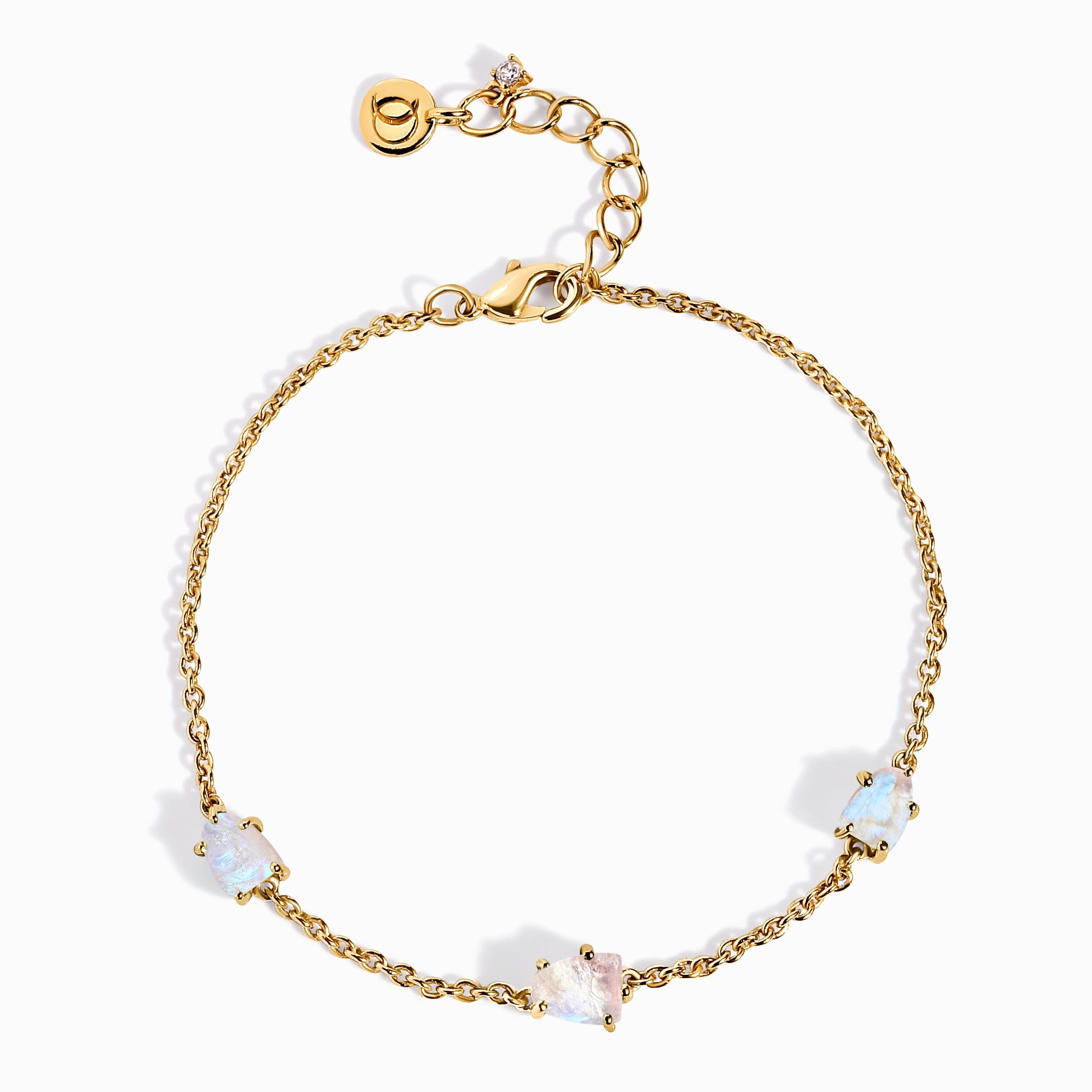 Raw Crystal Bracelet - Enchanted Moonstone、mySite、hinf8tx79