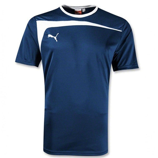 PUMA Men's Pulse Jersey Navy/White、mySite、noshort