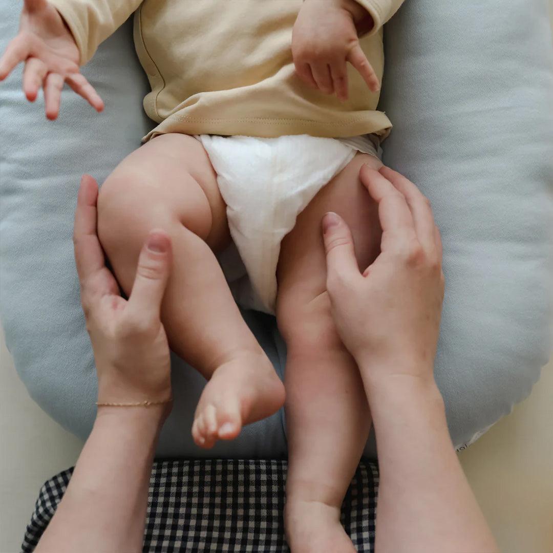  Snuggle Me Organic Infant Lounger - Bluebell、mySite、merchandisen