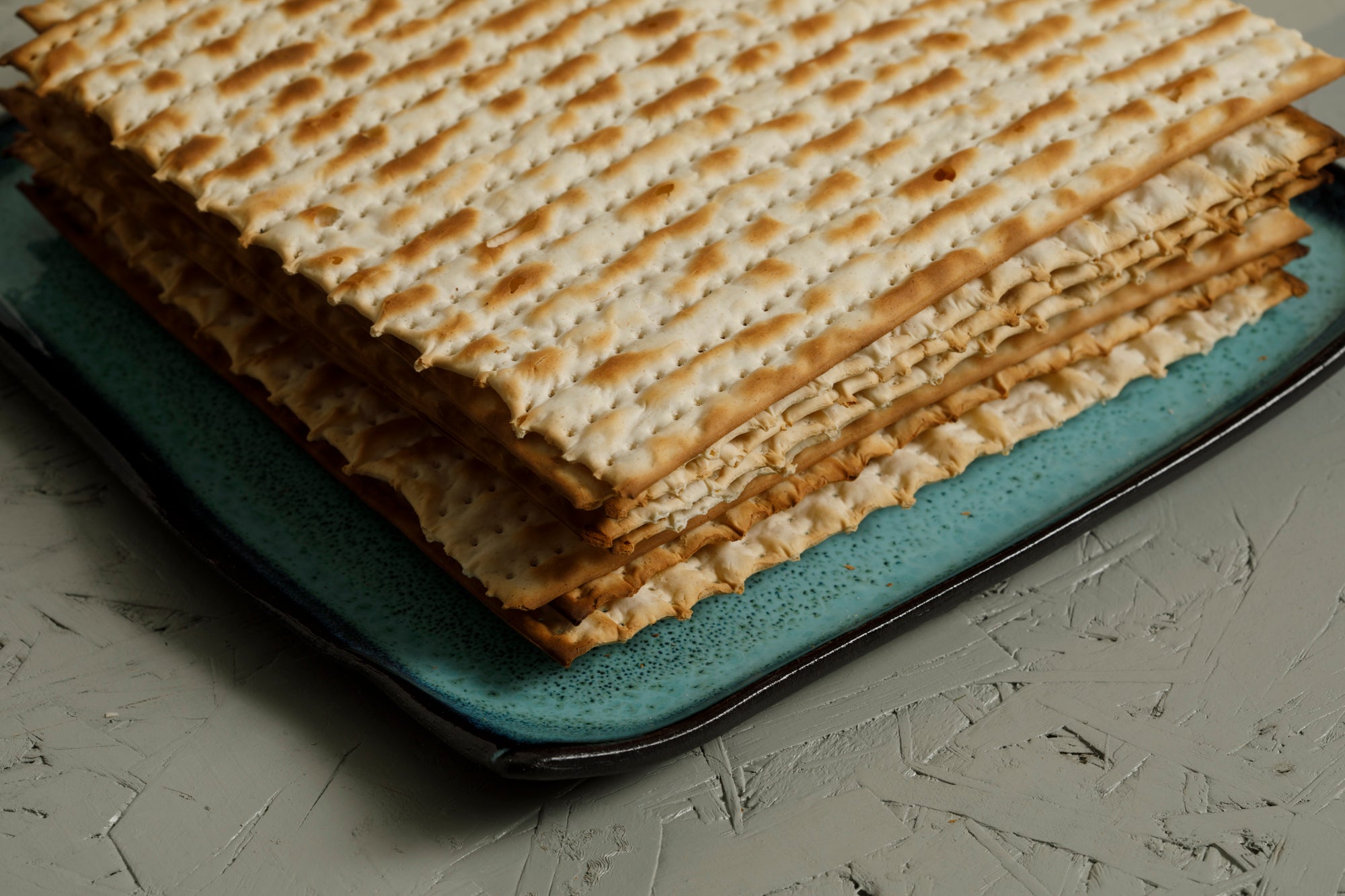  Ceramic Blue Matzah Plate、mySite、elrpsem3k