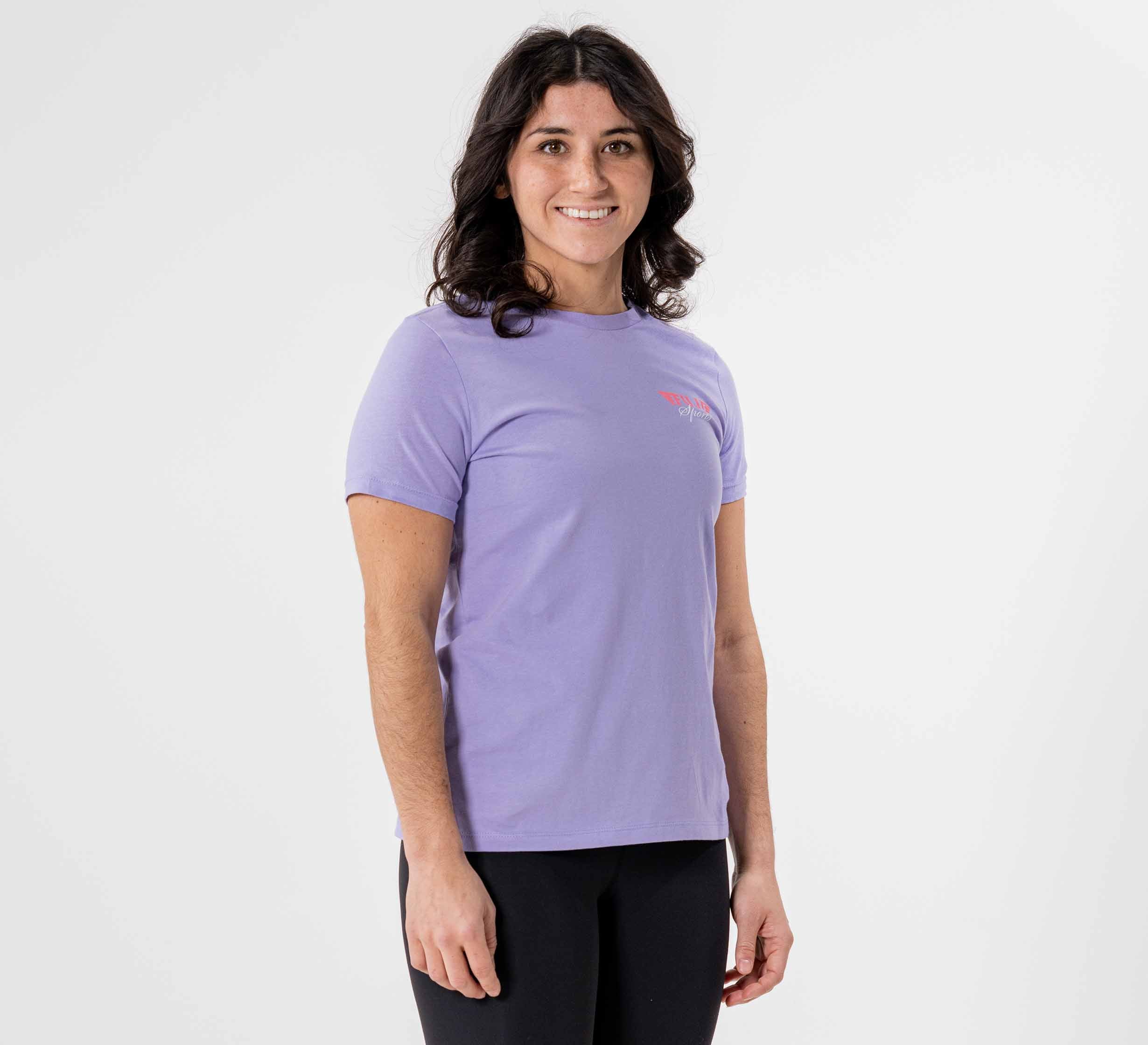 Womens Jiu Jitsu Flight T-Shirt Lavender、mySite、gigharbornorthrealestate