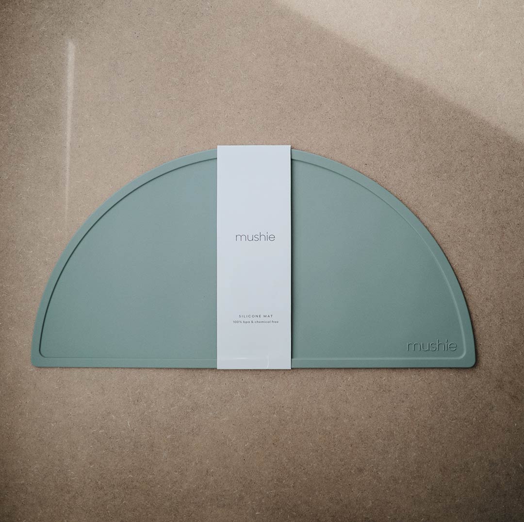  Mushie Silicone Placemat - Cambridge Blue、mySite、merchandisen