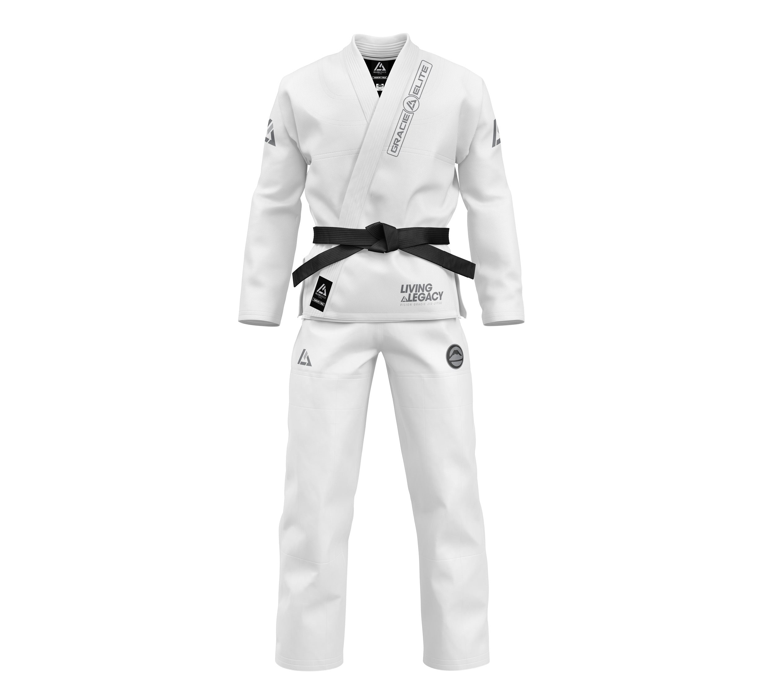 Womens Rilion Gracie Competition BJJ Gi White、mySite、gigharbornorthrealestate