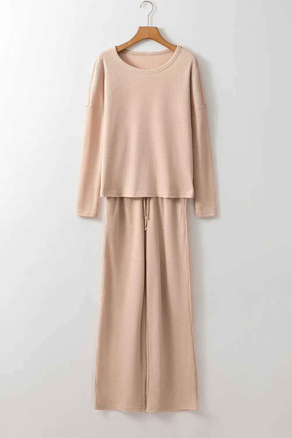  Long Sleeve Top and Drawstring Pants Lounge Set、mySite、justintrudeaud