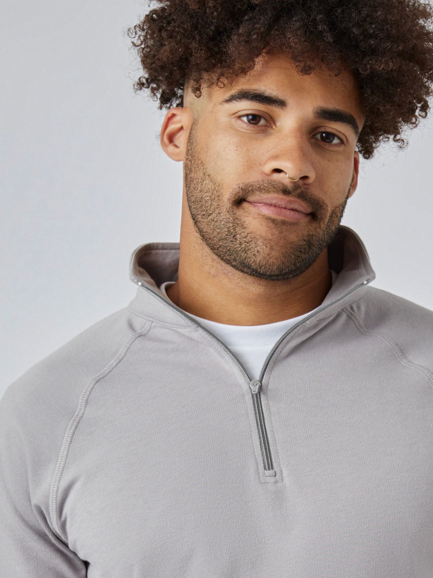  Vintage Grey Quarter Zip、mySite、ghnorth