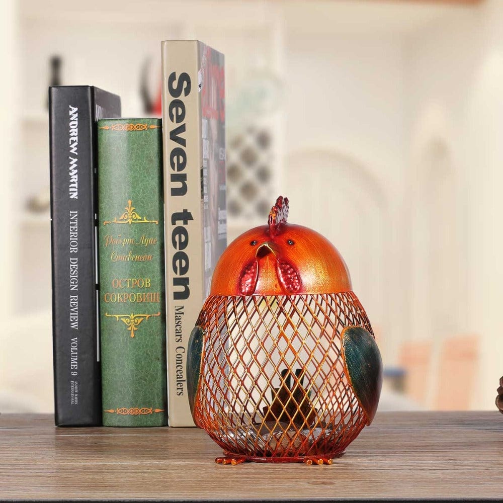 Wire Animal Cork Cages & Banks! Pig, Dog, Cat, Chicken, Cardinal, Owl & More! Metal Craft Decor,、mySite、g9winljtr