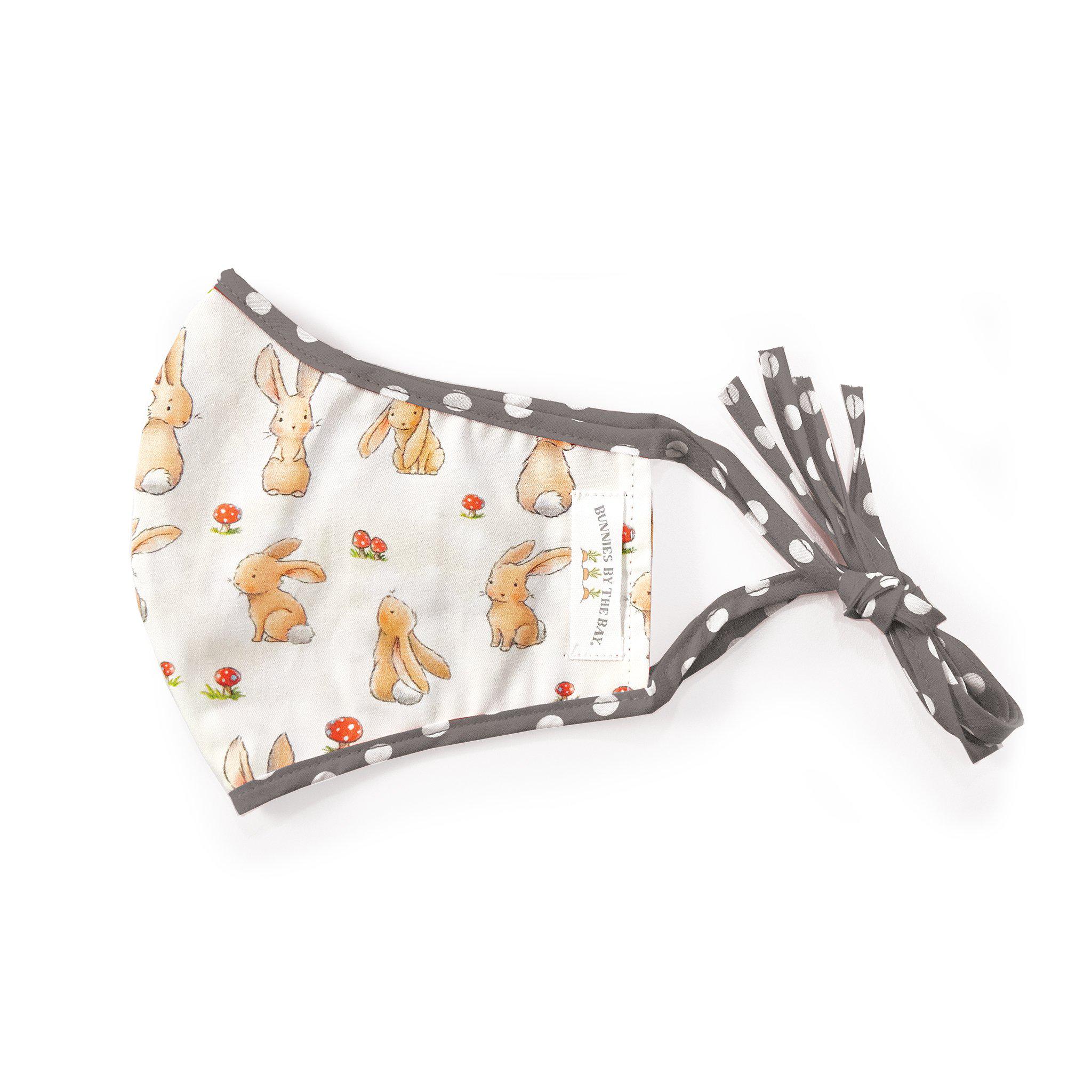 RETIRED - Harey the Bunny Rabbit Cloth Face Mask for Adults and Kids、mySite、g9winljtr