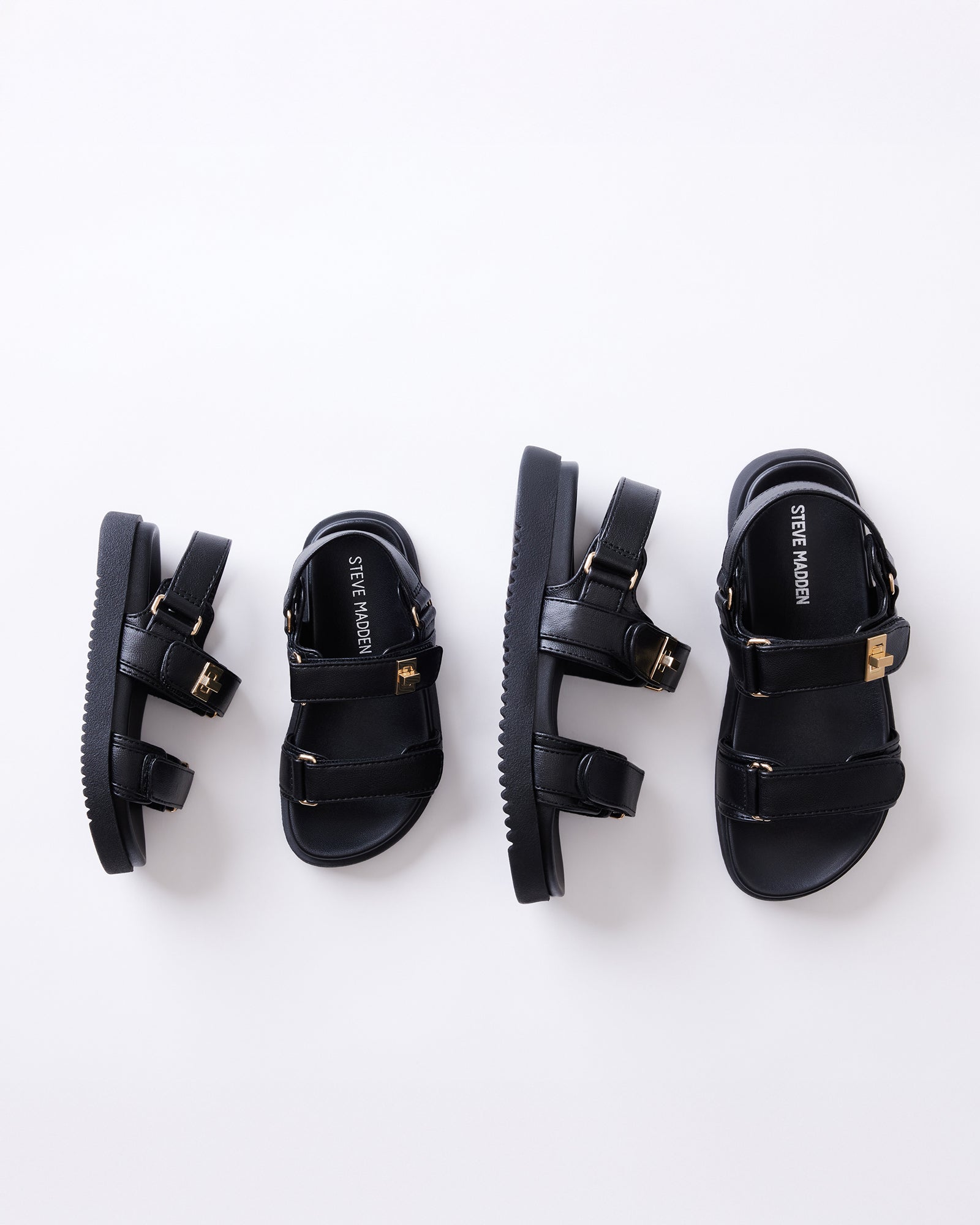 KIDS' AND TODDLERS' MONA BLACK SANDAL BUNDLE、mySite、gtrtttuynbv