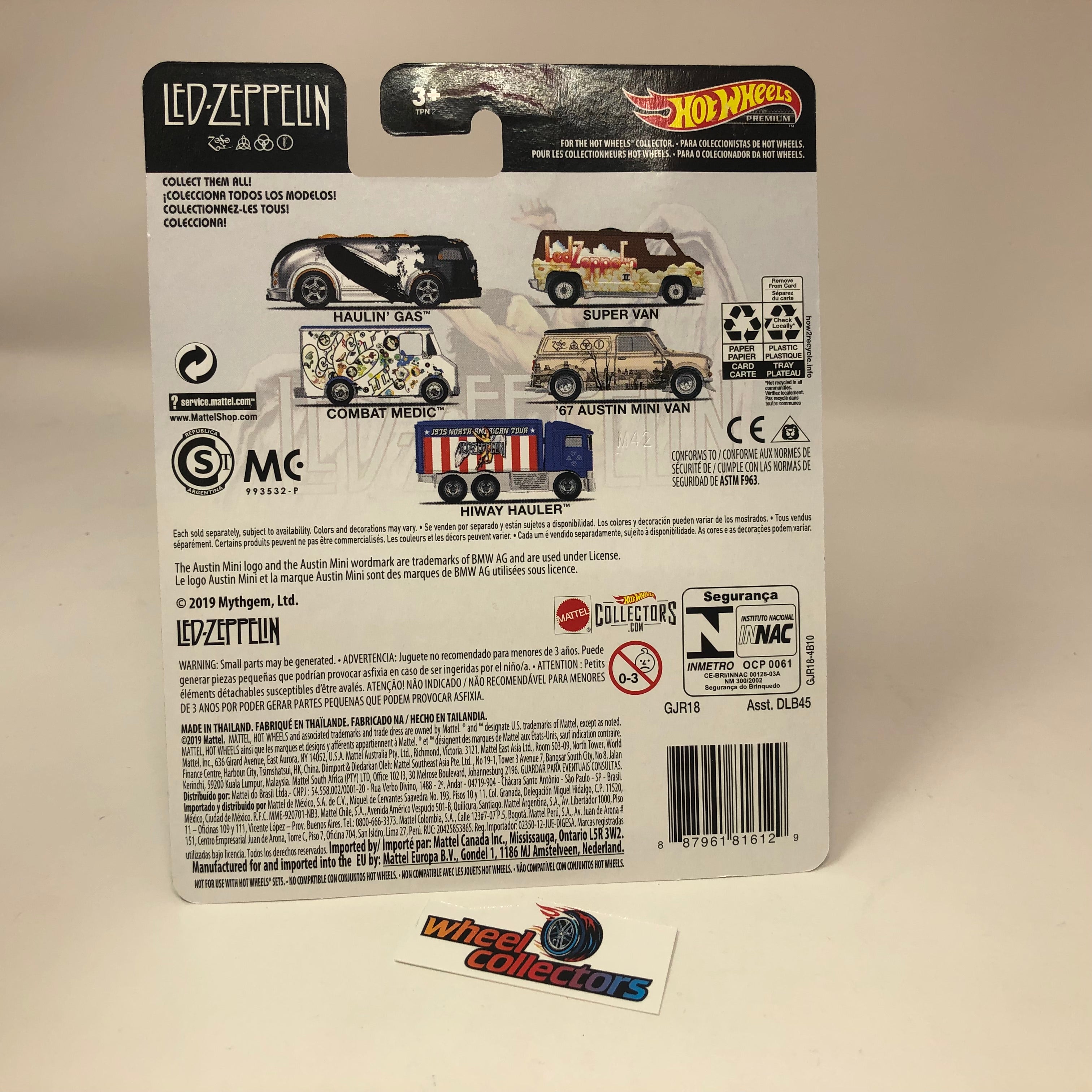 Hiway Hauler * Hot Wheels Pop Culture Led-Zeppelin、mySite、hgirdovlk