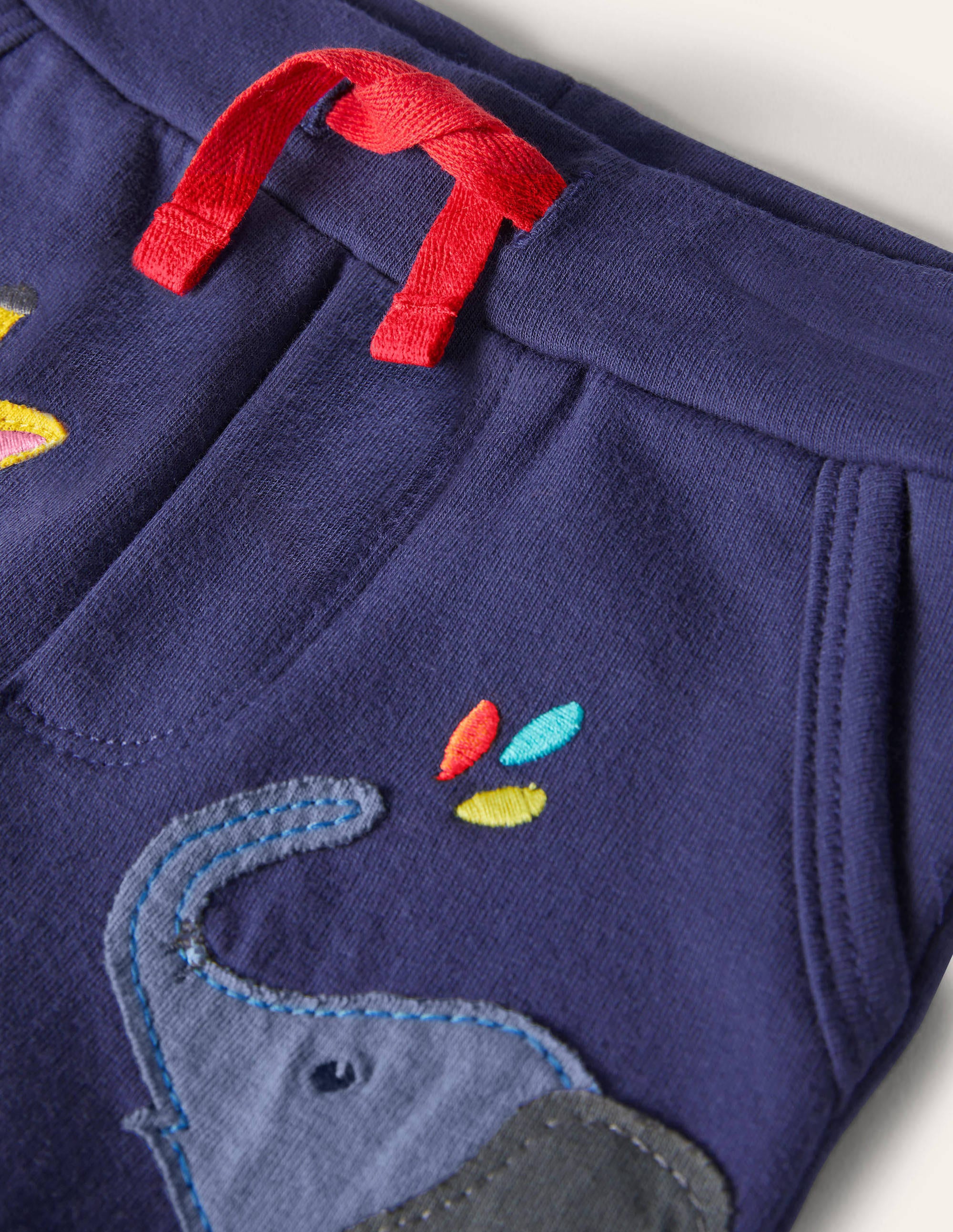  Essential Jersey Shorts-Starboard Blue Jungle Animals、mySite、ashleygrahame