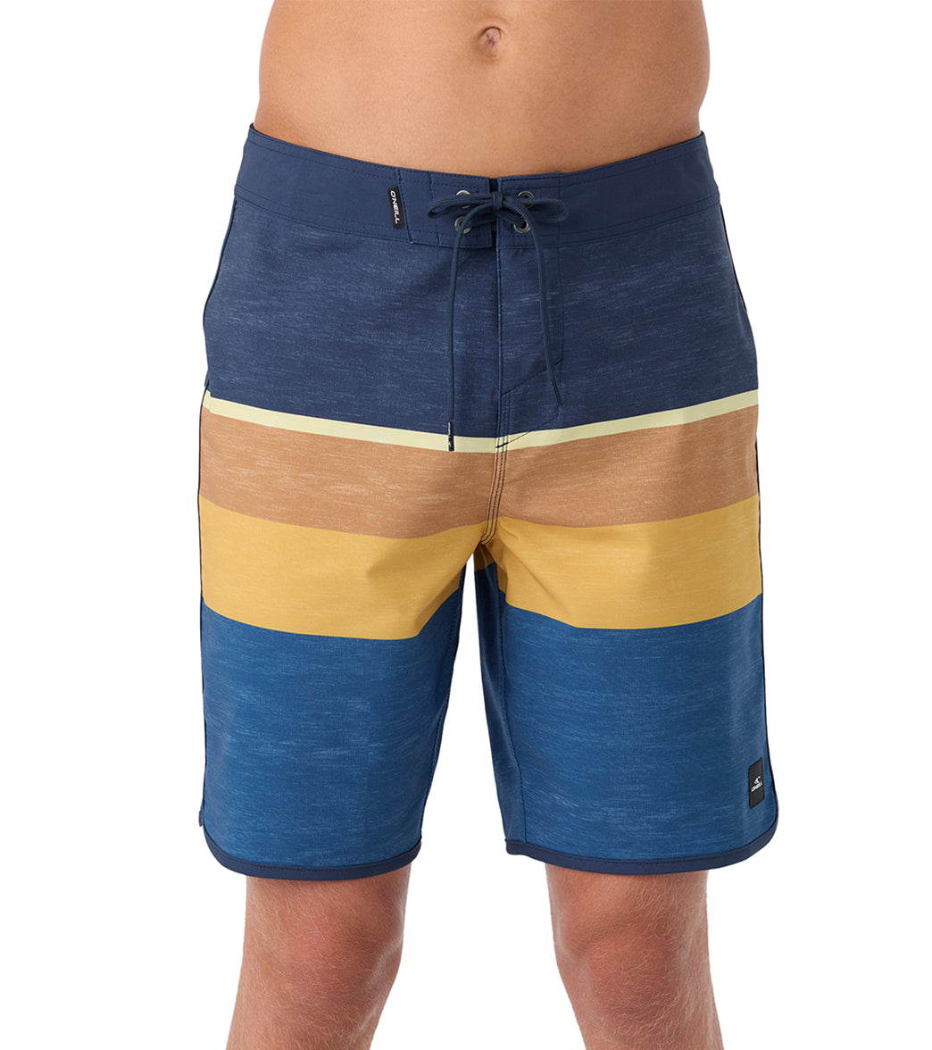 O'Neill Men's 19 Lennox Scallop Board Shorts、mySite、noshort