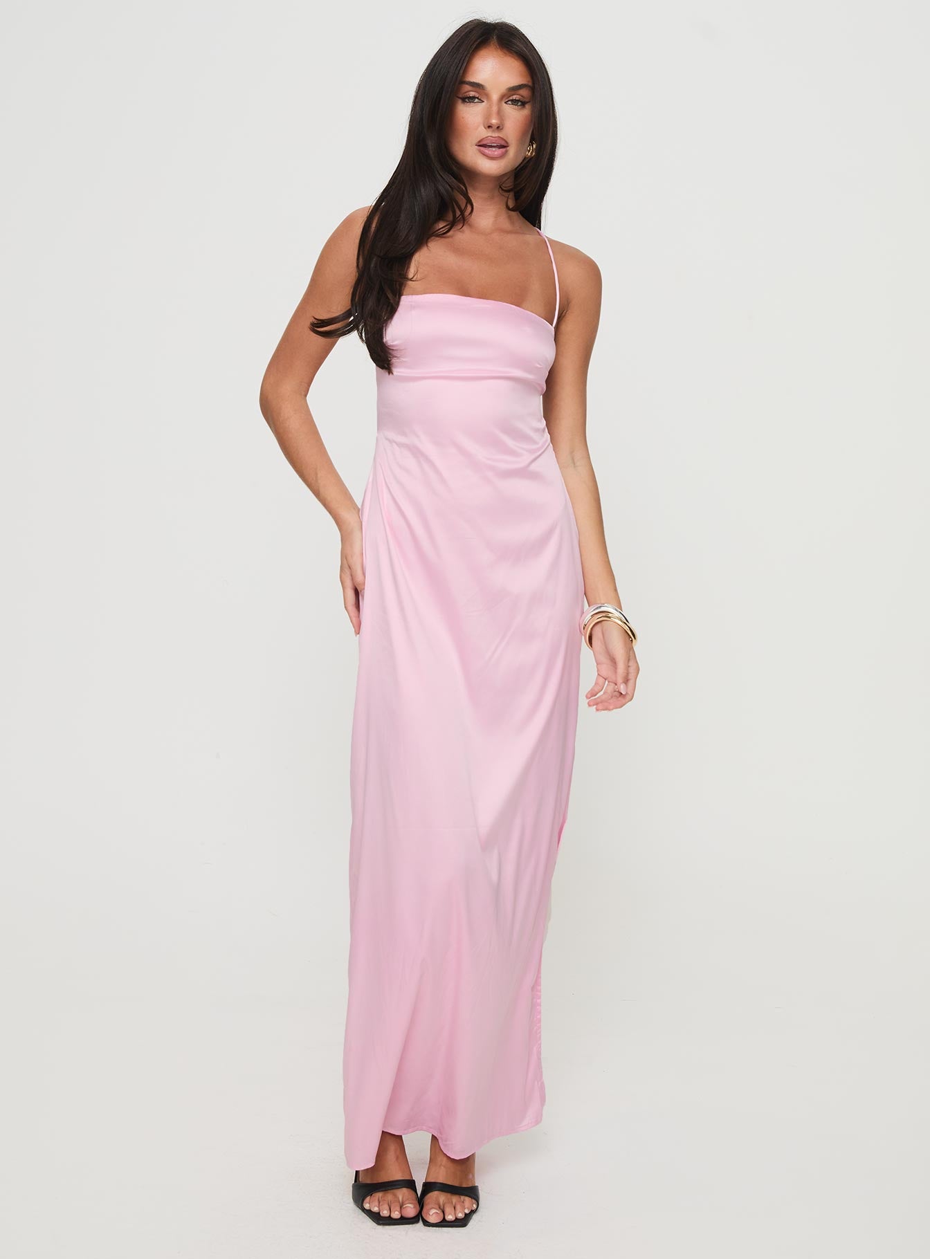 Roselyn Maxi Dress Pink、mySite、solidvoid