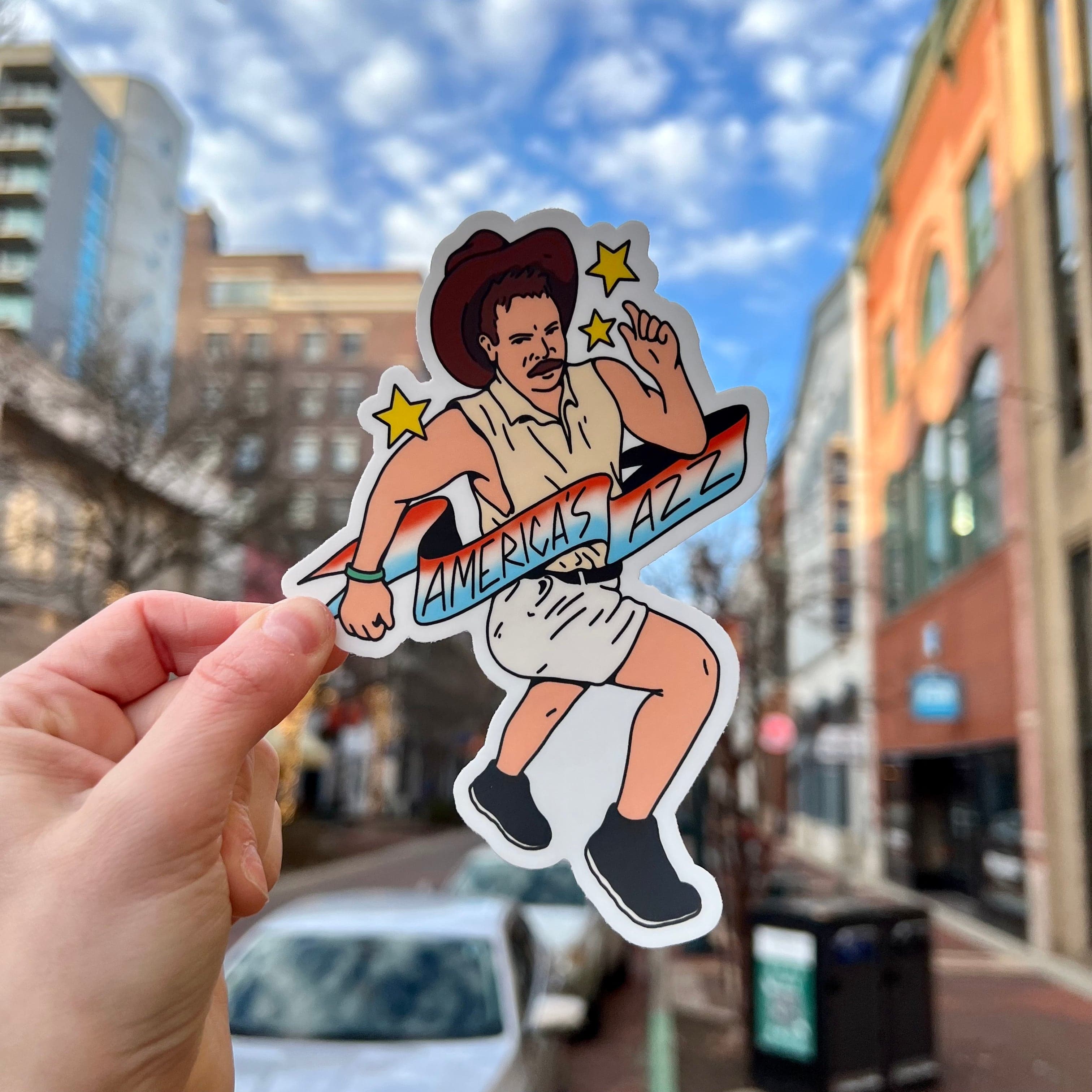  America's Azz Frankie Lapenna Sticker、mySite、ghnorth