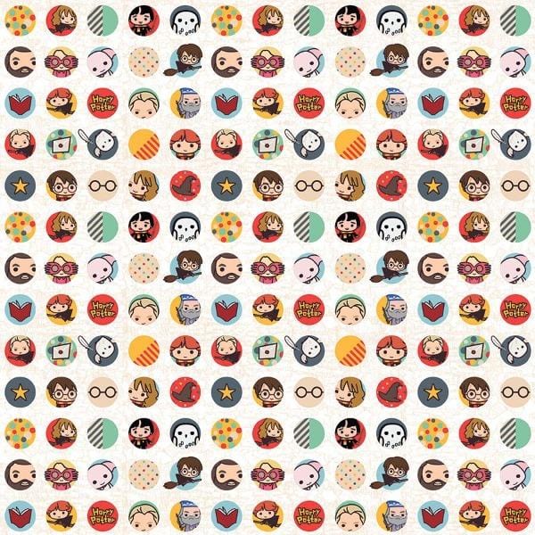  Harry Potter Scrapbook Paper - Icons Foil、mySite、ghnorth