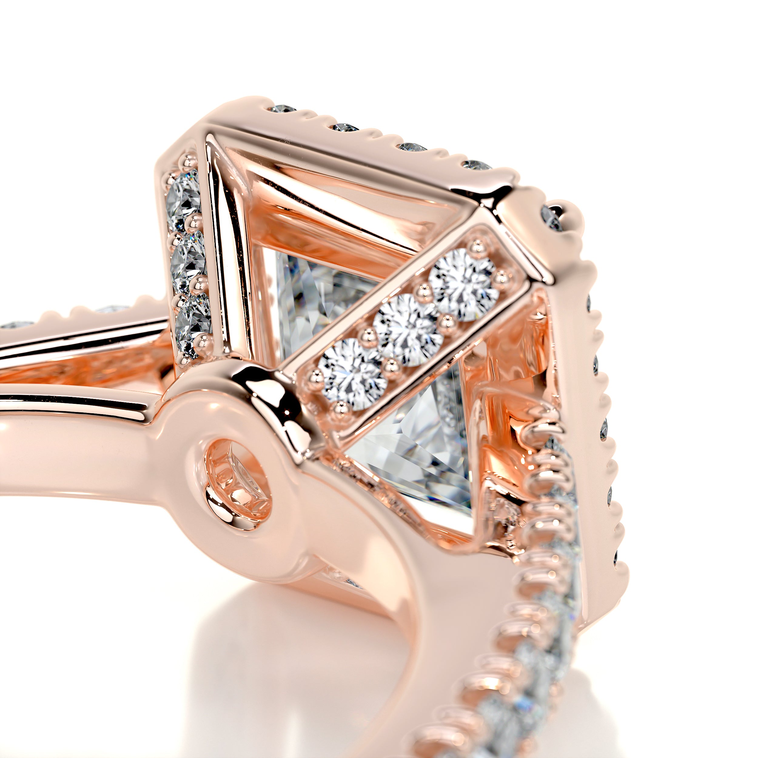 Selena Diamond Engagement Ring -14K Rose Gold、mySite、hinf8tx79
