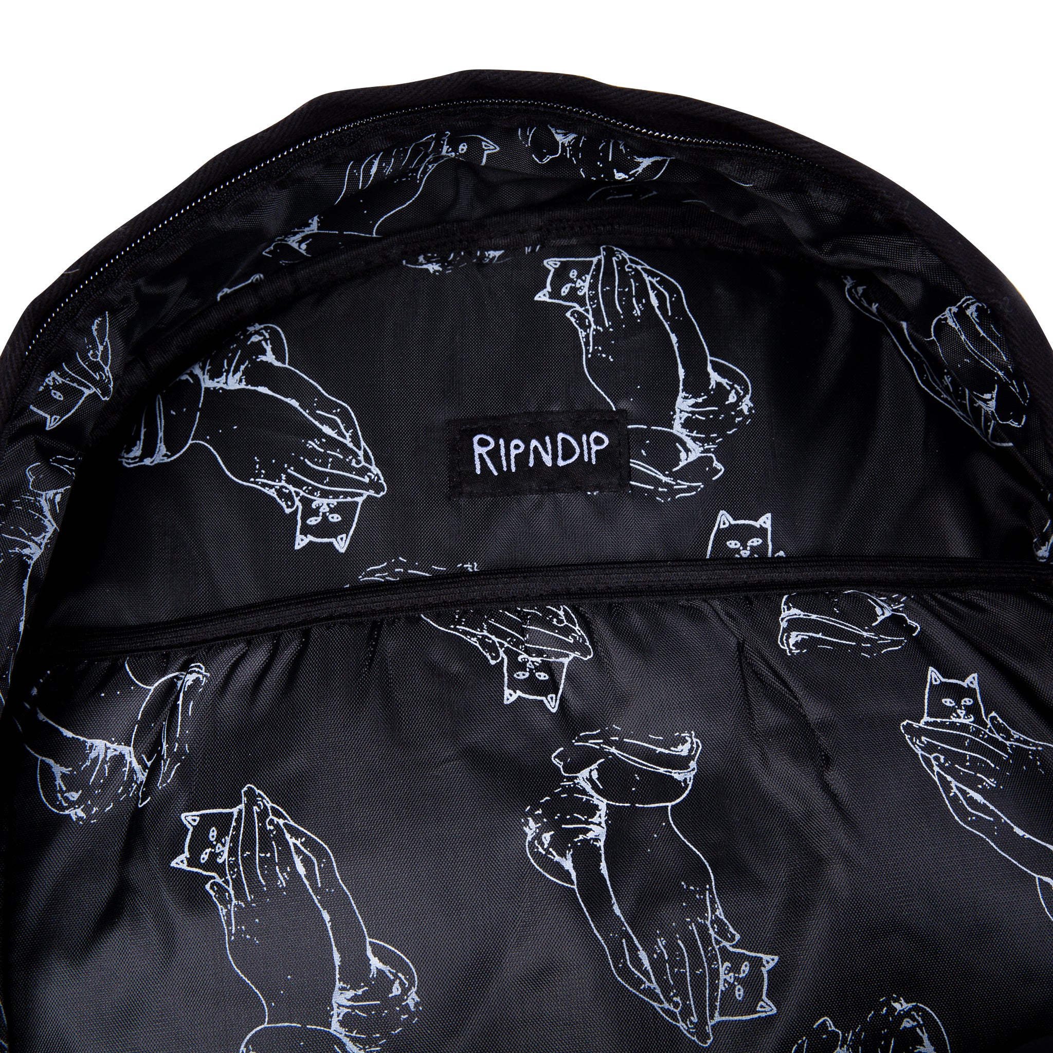  Lord Nermal Velcro Hands Backpack (Black)、mySite、merchandisen