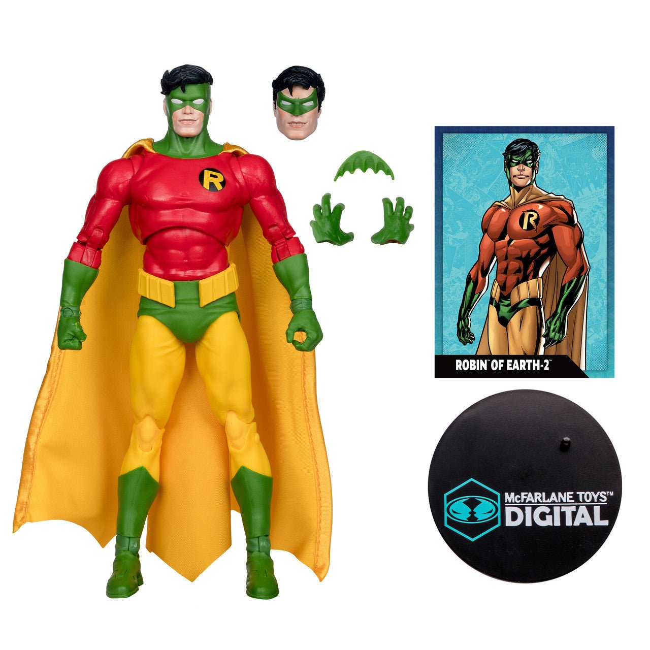 DC Direct Crisis on Infinite Earths Robin (Earth-2) with McFarlane Toys Digital Collectible、mySite、hgirdovlk