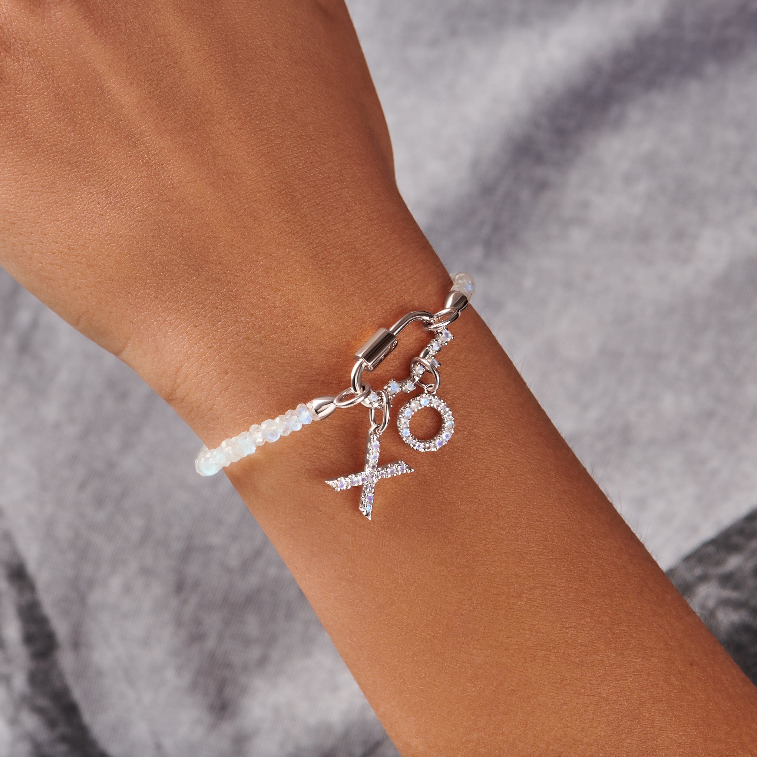 Moonstone Charm - Alphabet、mySite、hinf8tx79