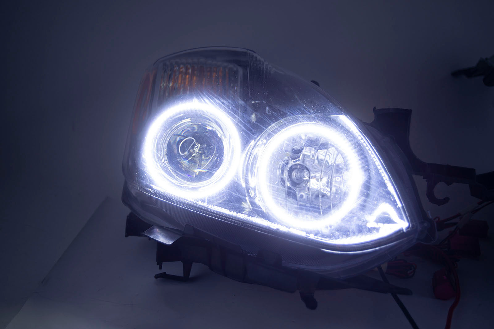 2010-2012 Nissan Altima Headlights - ORACLE WHITE LED Halo Kit、mySite、nflplayoffbracketp