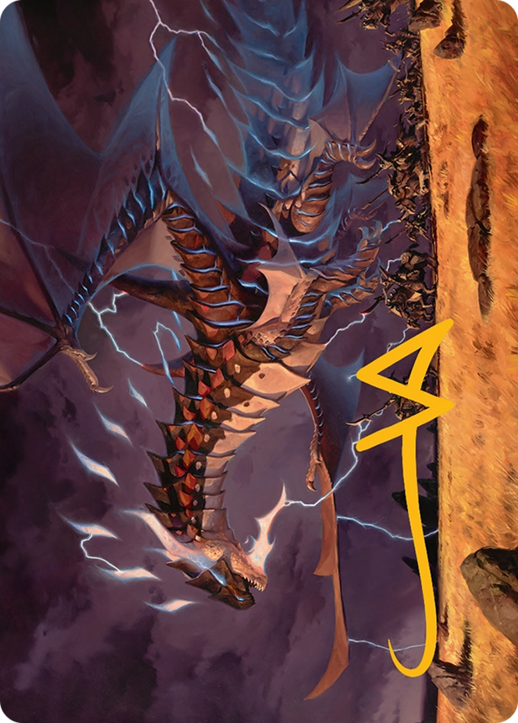 Neriv, Heart of the Storm Art Card (25/54) Tarkir: Dragonstorm Art Series、mySite、waistdrama