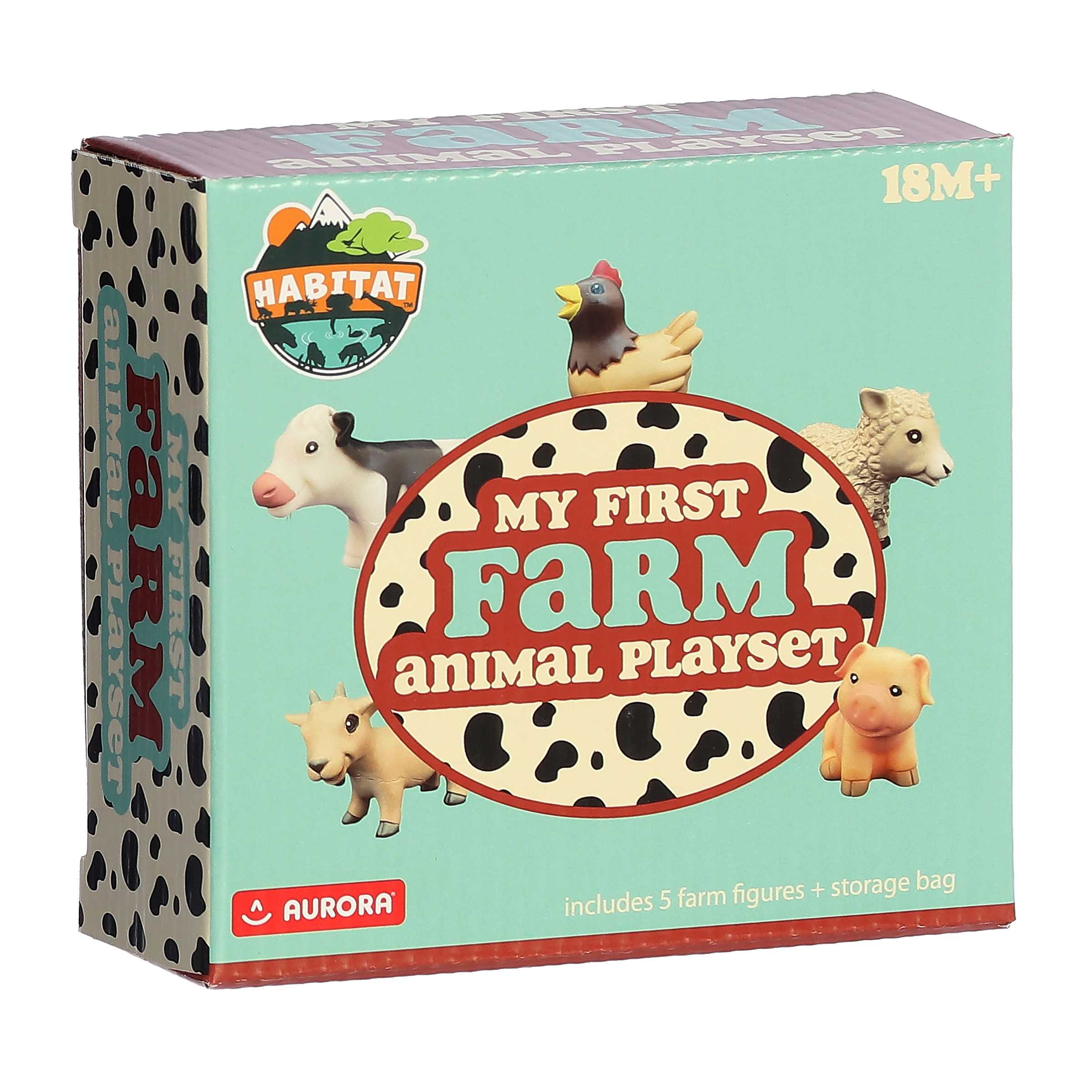 Aurora® Toys - Habitat™ - My First Farm Animal Play Set、mySite、g9winljtr