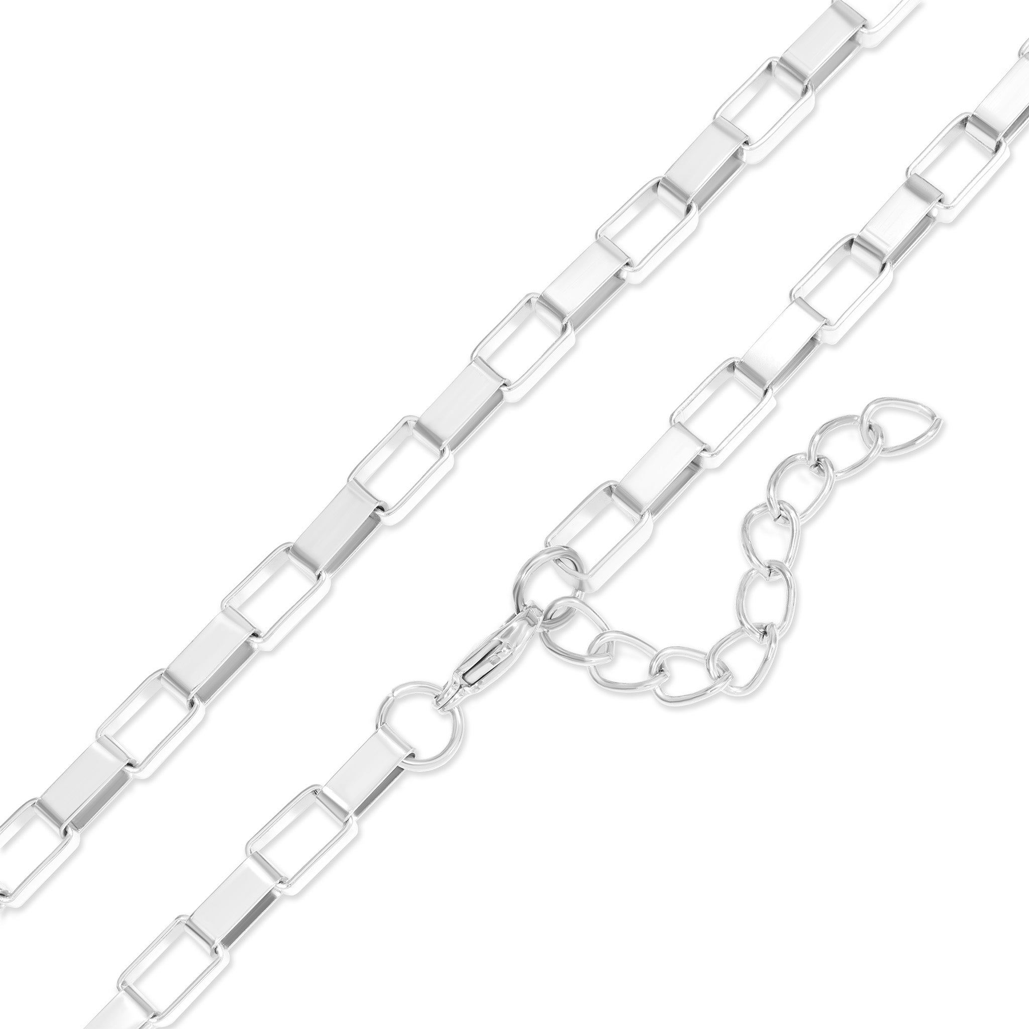 18K Gold PVD Stainless Steel Thick Paperclip Chain Necklace / CHN0105、mySite、dreamappss