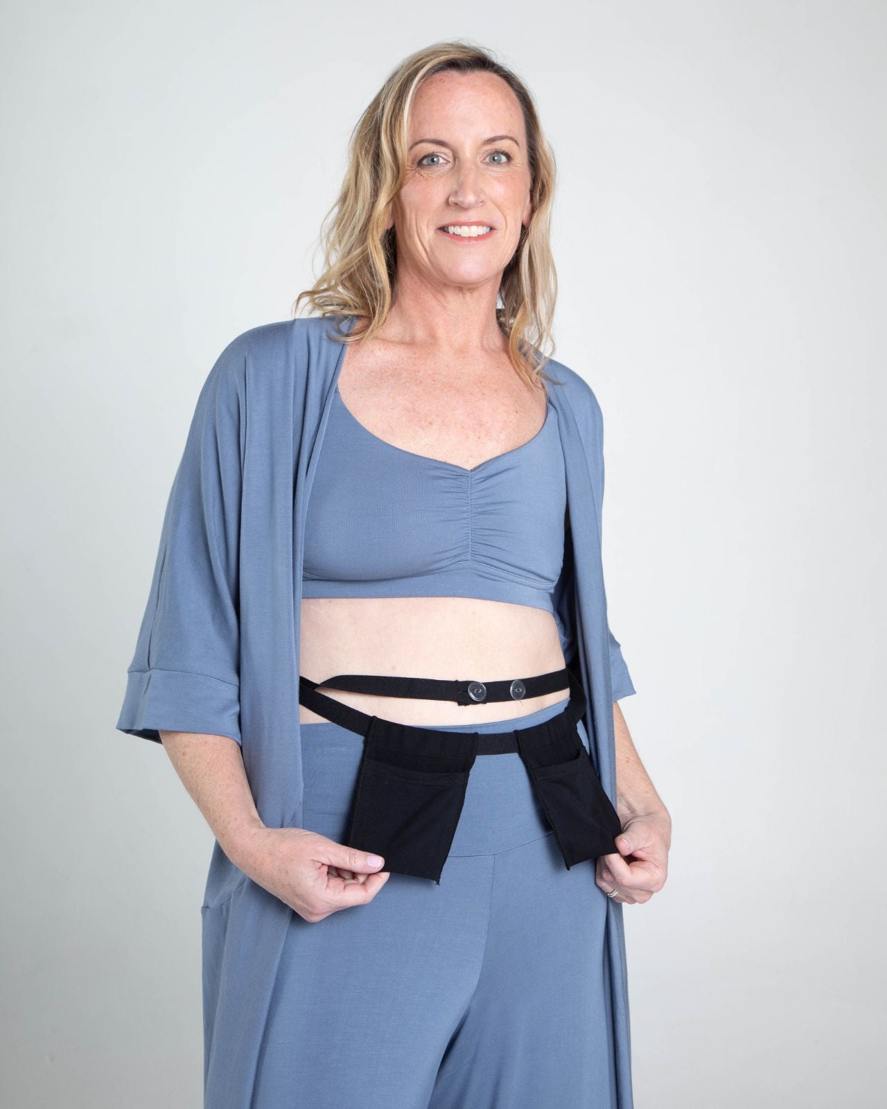 Miena Robe with Drain Management Belt、mySite、bengalsvssteelers