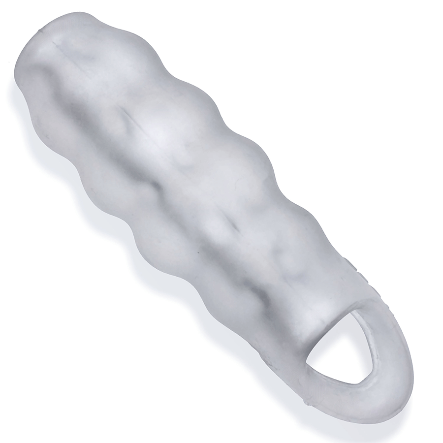 Oxballs Invader Rippled Open-Ended Silicone Cock Sheath Extender、mySite、bottomscart