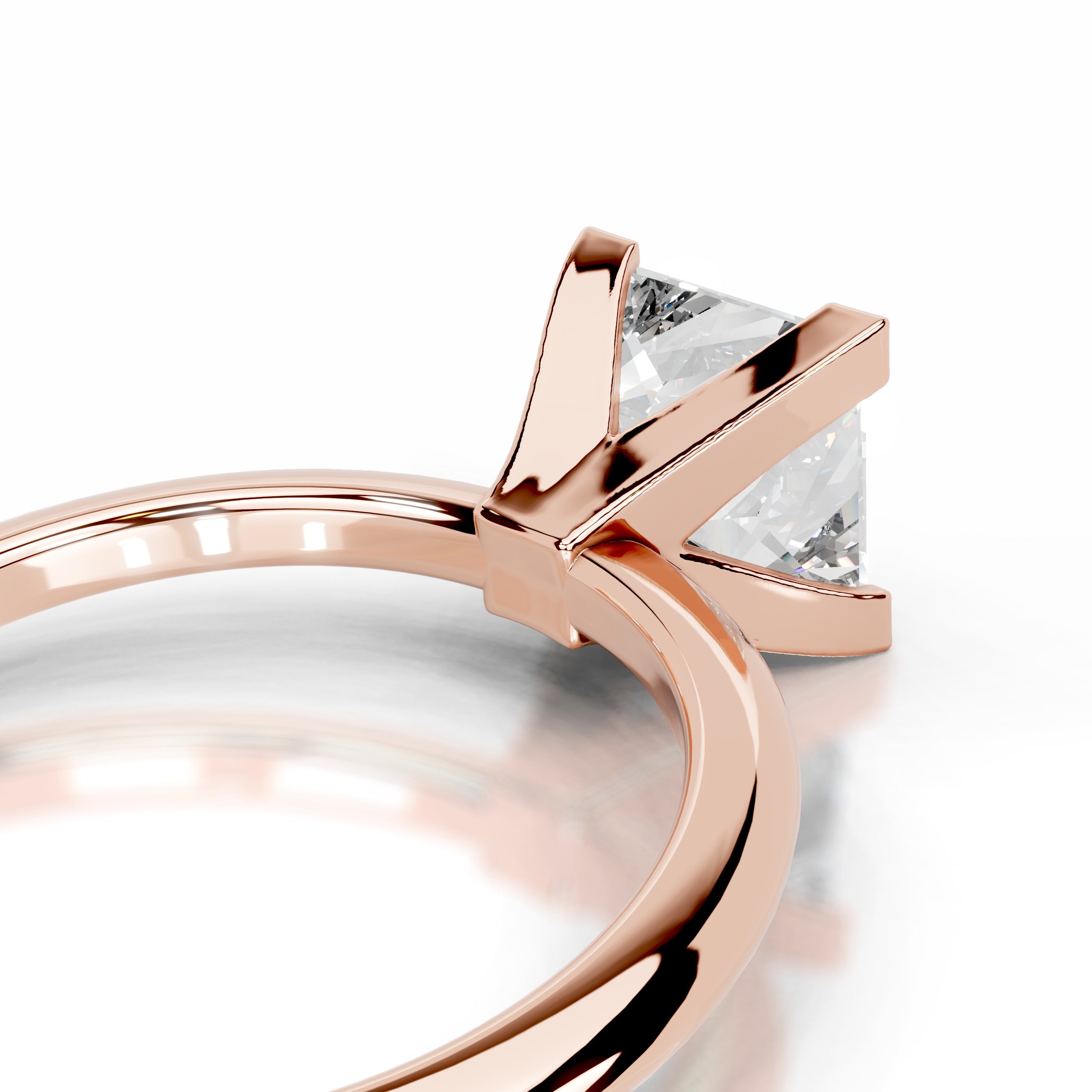 Mila Diamond Engagement Ring - 14K Rose Gold、mySite、hinf8tx79