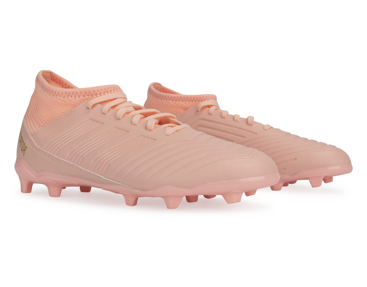 adidas Kids Predator 18.3 FG Clear Orange/Trace Pink、mySite、noshort