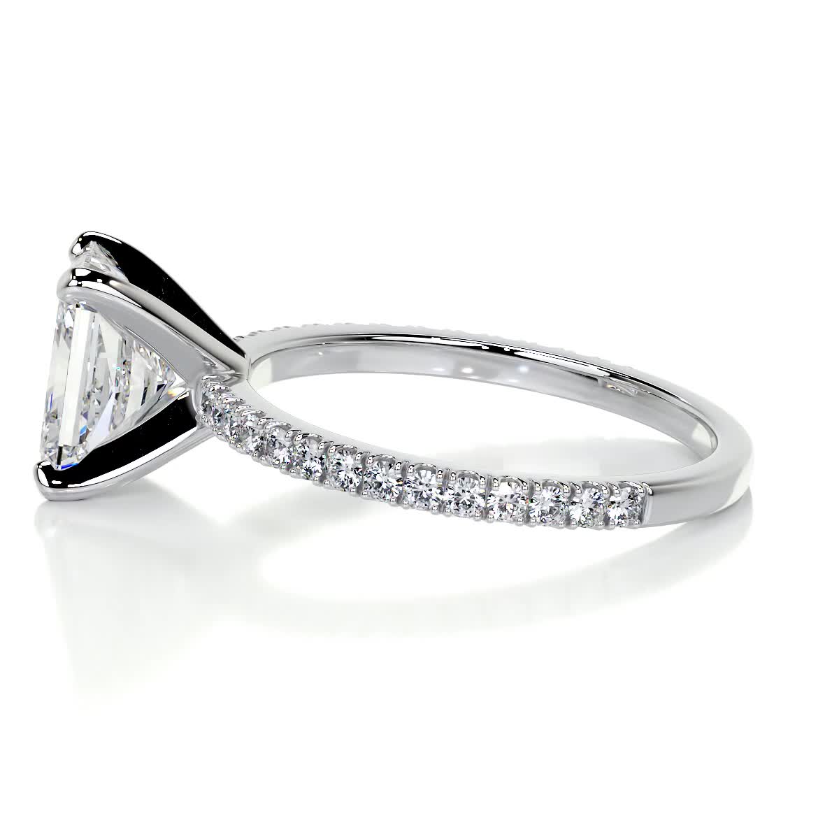 Audrey Lab Grown Diamond Ring -14K White Gold、mySite、hinf8tx79