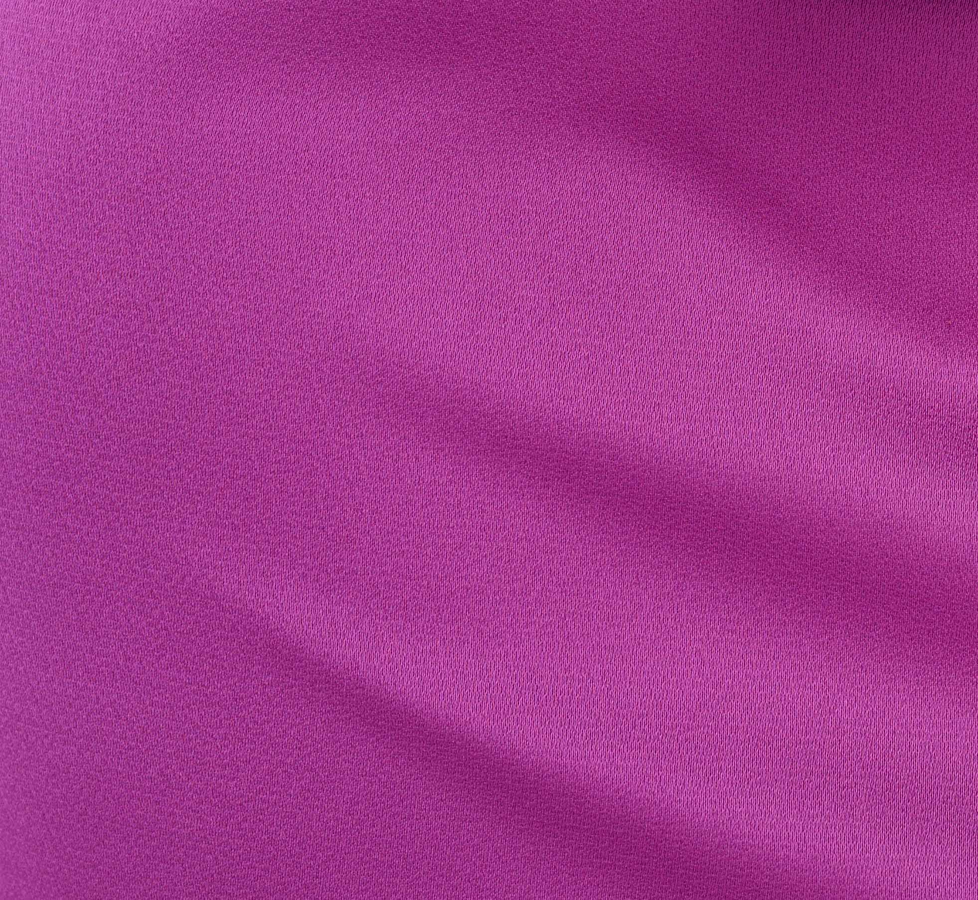 Sleeveless Satin Crepe Column Gown With Bow Waist In Wild Orchid、mySite、solidvoid