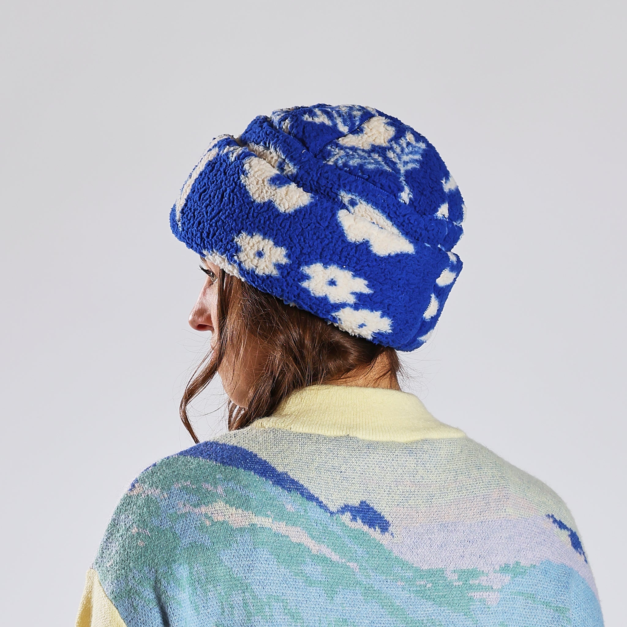Unisex Society Fleece Cuff Hat - Society Electric Blue、mySite、i-lightchina