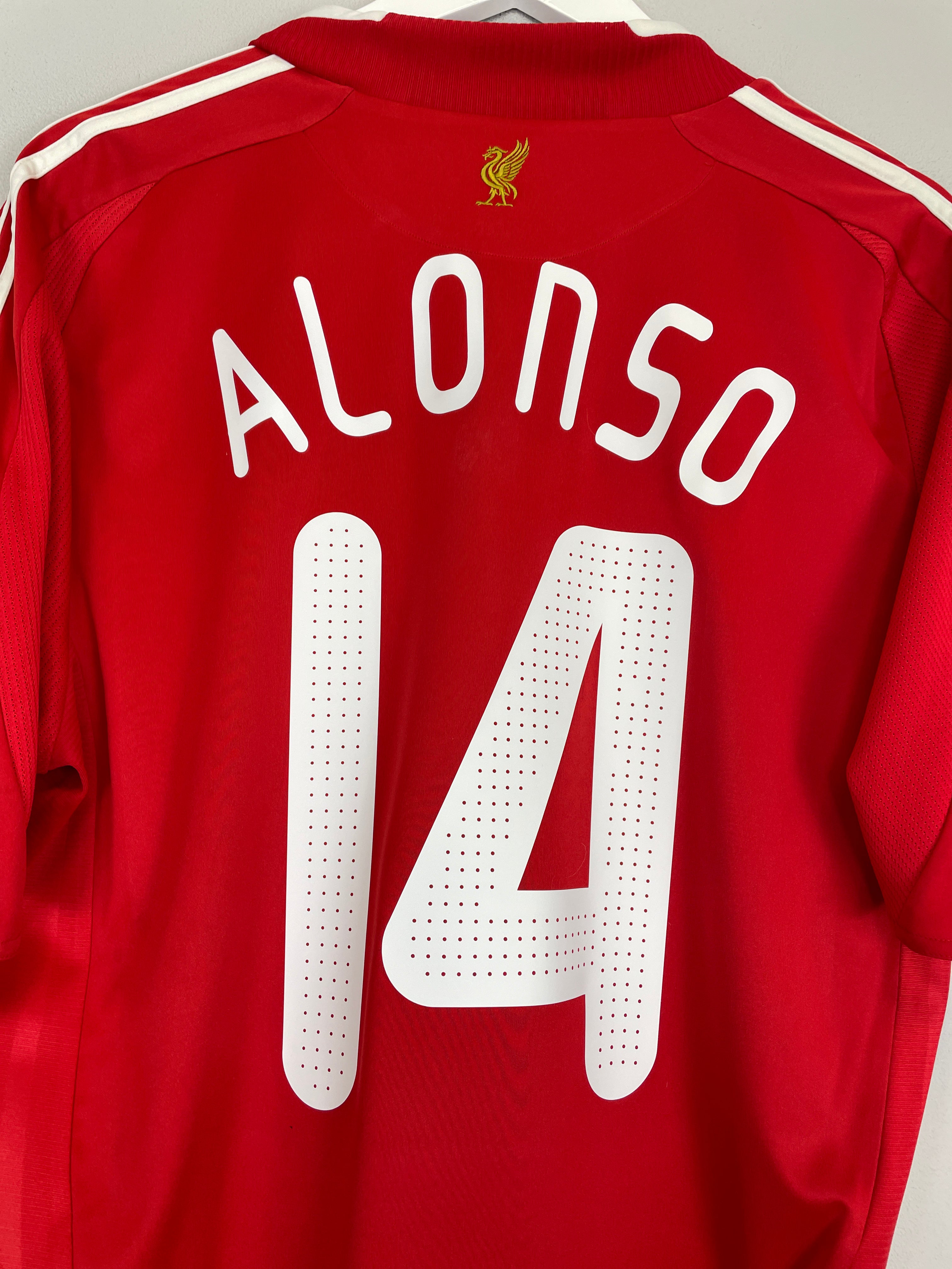 2008/09 LIVERPOOL ALONSO #14 HOME SHIRT (L) ADIDAS、mySite、sh2008/09 LIVERPOOL ALONSO #14 HOME SHIRT (L) ADIDAS、mySite、glenpowelloop_name