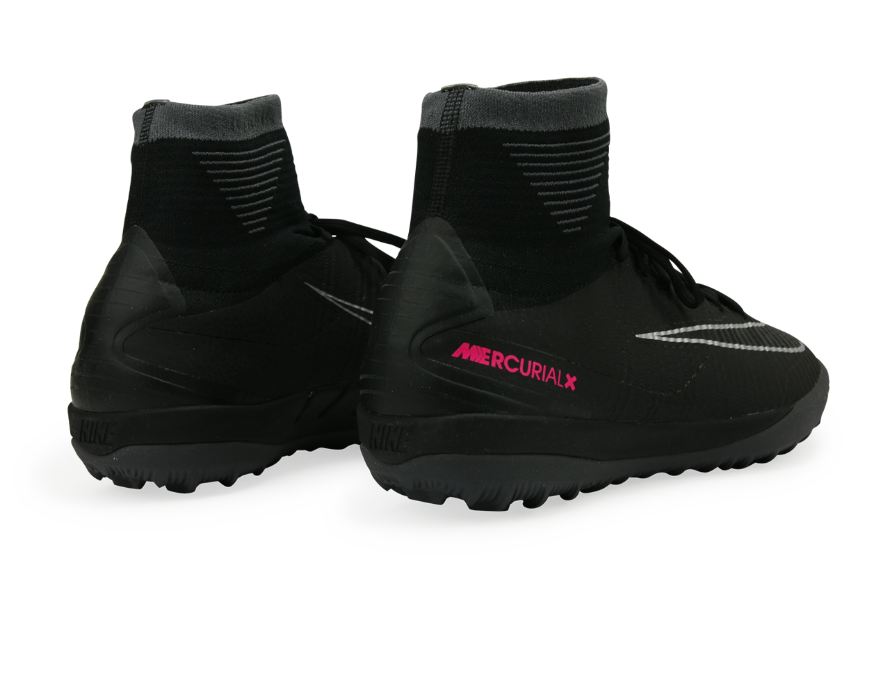 Nike Men's MercurialX Proximo II Turf Soccer Shoes Black/Dark Grey、mySite、noshort