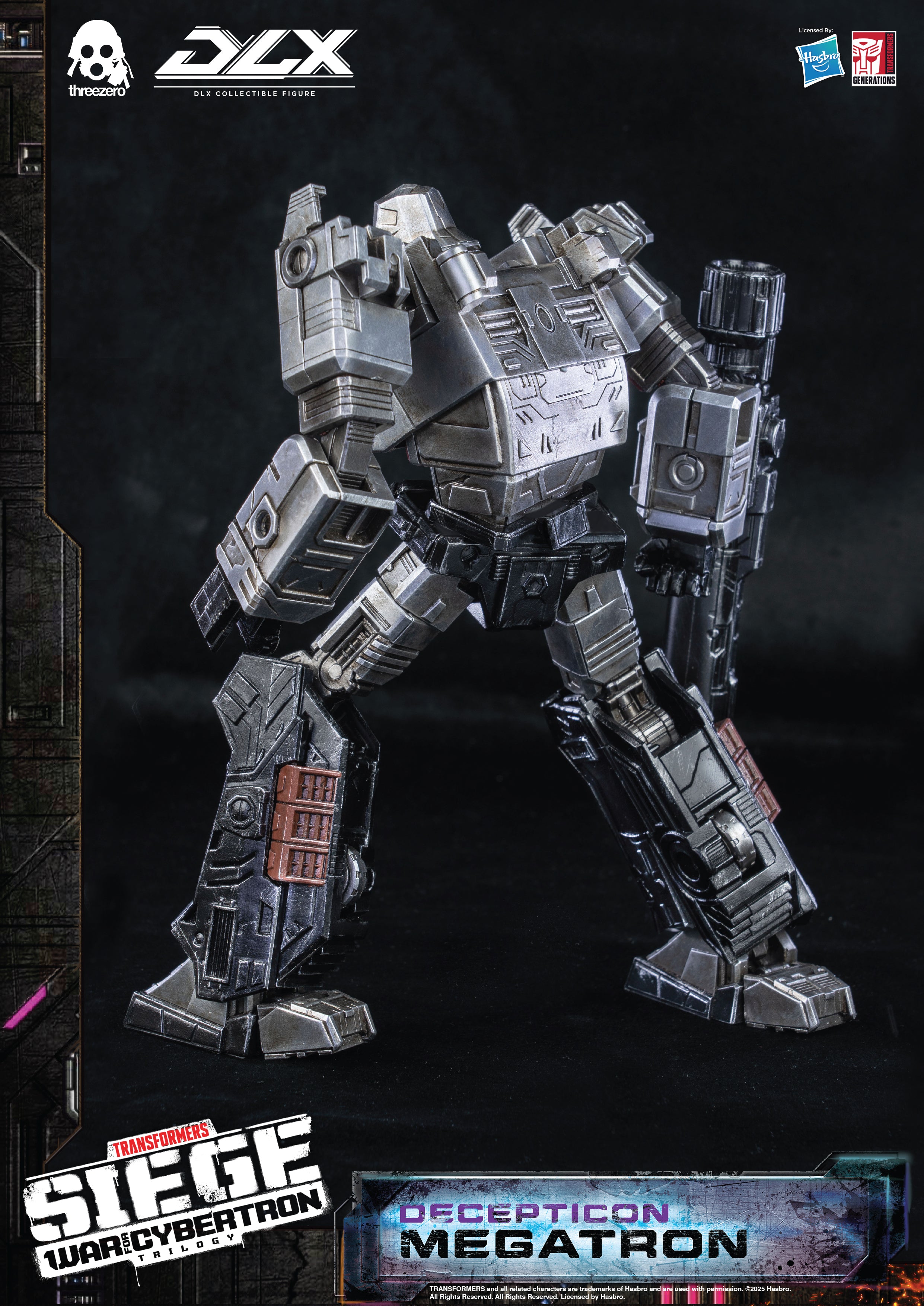 Threezero Transformers: War for Cybertron Trilogy DLX Megatron、mySite、hgirdovlk