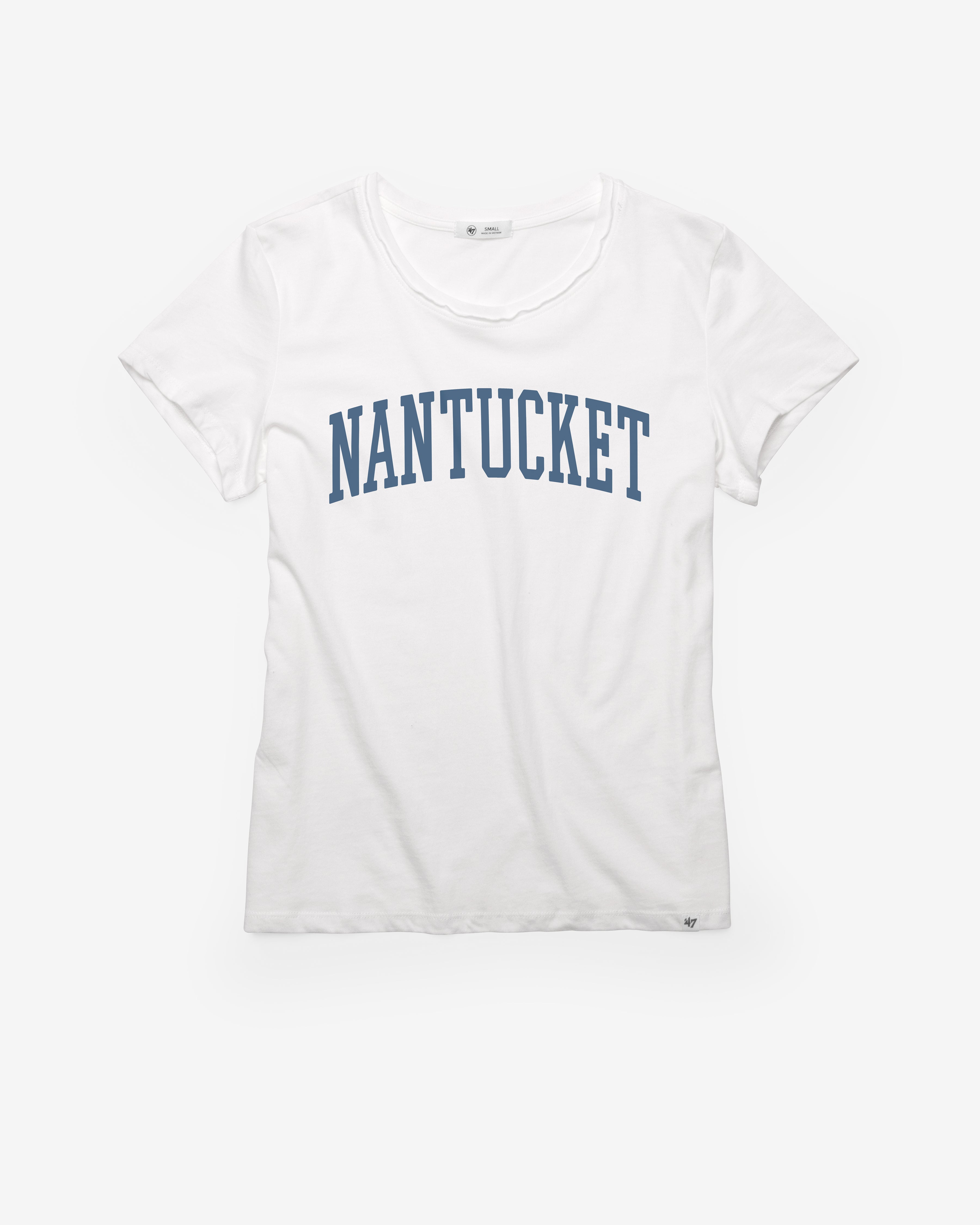 NANTUCKET DESTINATION '47 FRANKIE TEE WOMENS、mySite、vikingsvslions