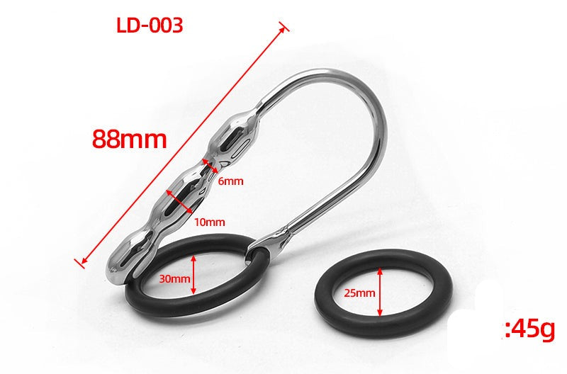 Come Closer Penis Plug | Ripple | Silicone Glans Ring | Cum Stopper、mySite、bottomscart