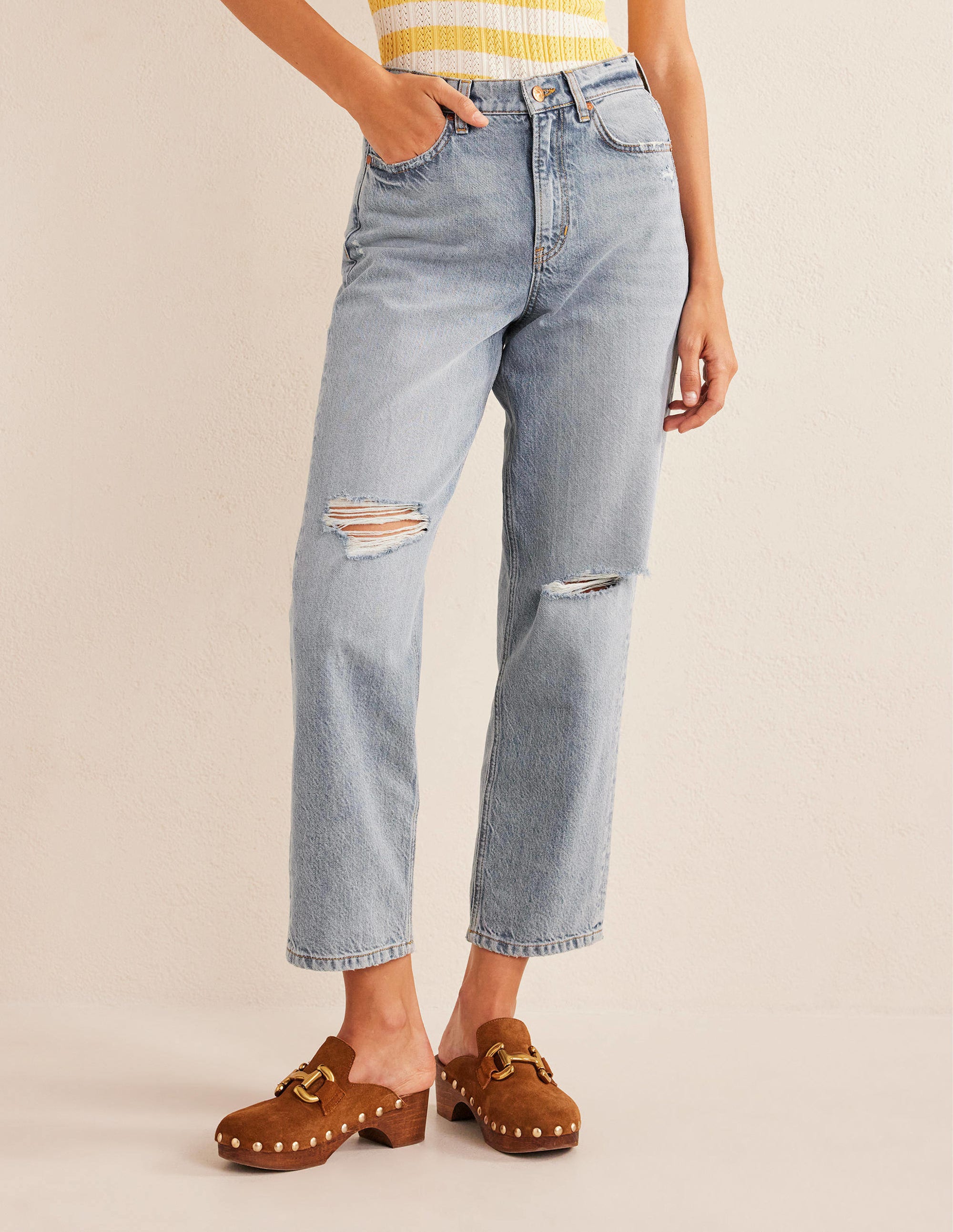 Mid Rise Loose Jeans-Mid Wash、mySite、ashleygrahame