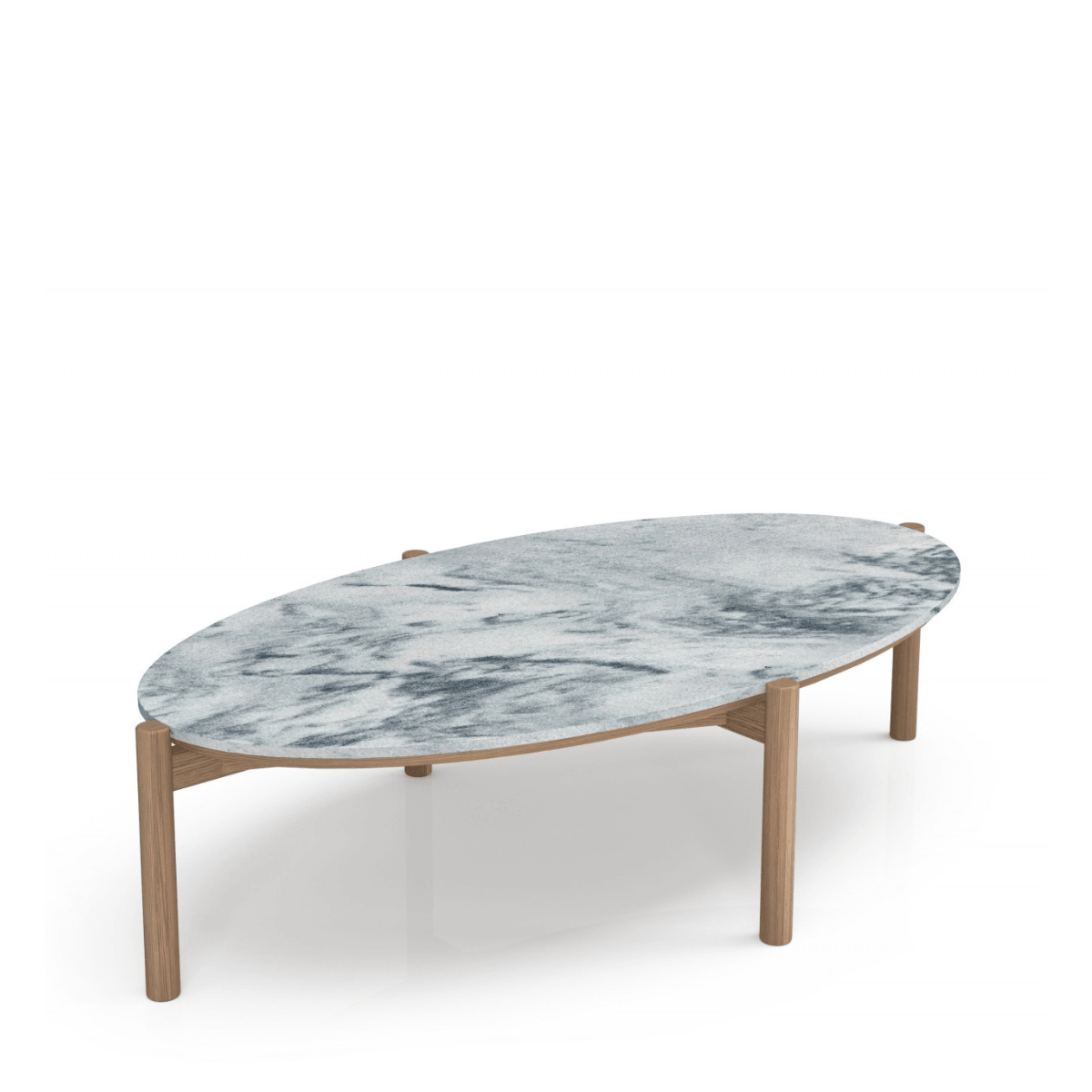 Bowie Coffee Table with Stone Top、mySite、neckold