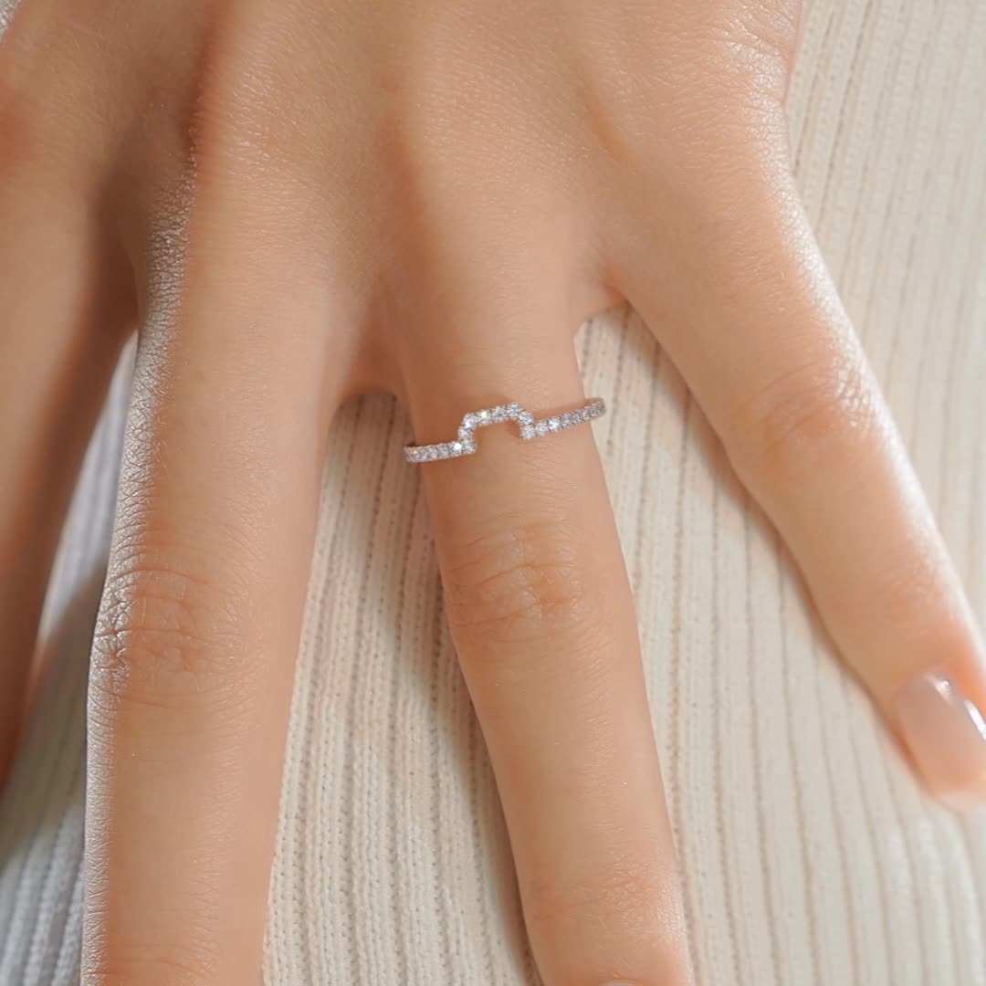 Luna Lab Grown Diamond Wedding Ring (0.30 Carat) -14K Rose Gold、mySite、hinf8tx79