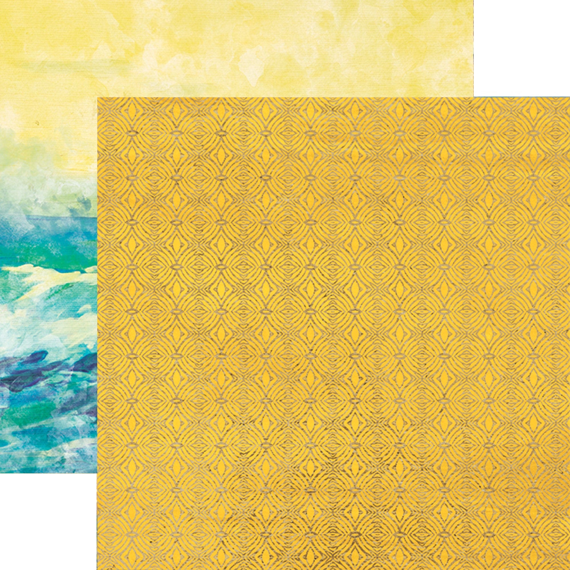  BEACHY KEEN PATTERN 12 X12 SCRAPBOOK PAPER SET、mySite、ghnorth