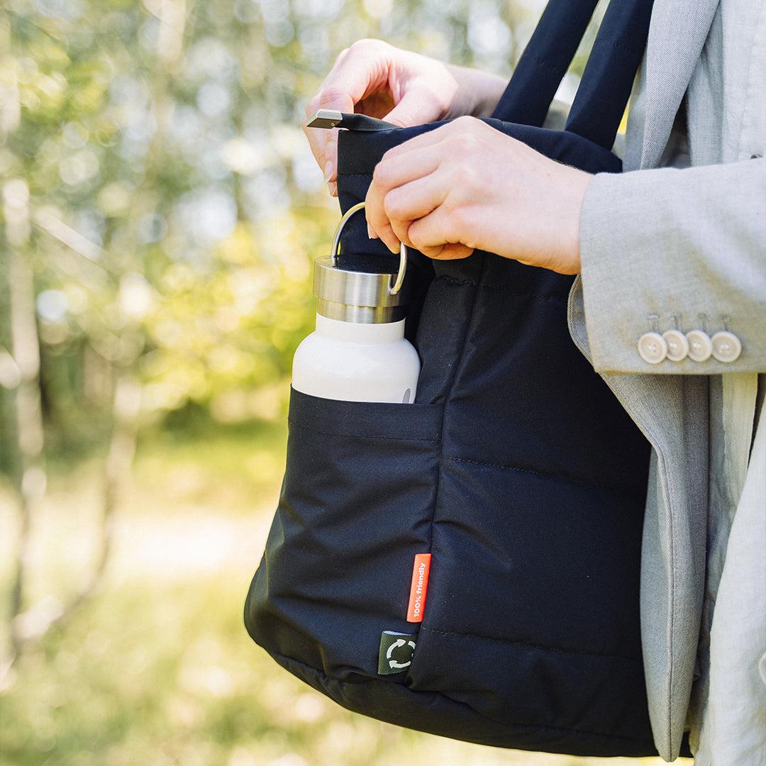  Done by Deer Quilted Changing Tote Bag - Black、mySite、merchandisen