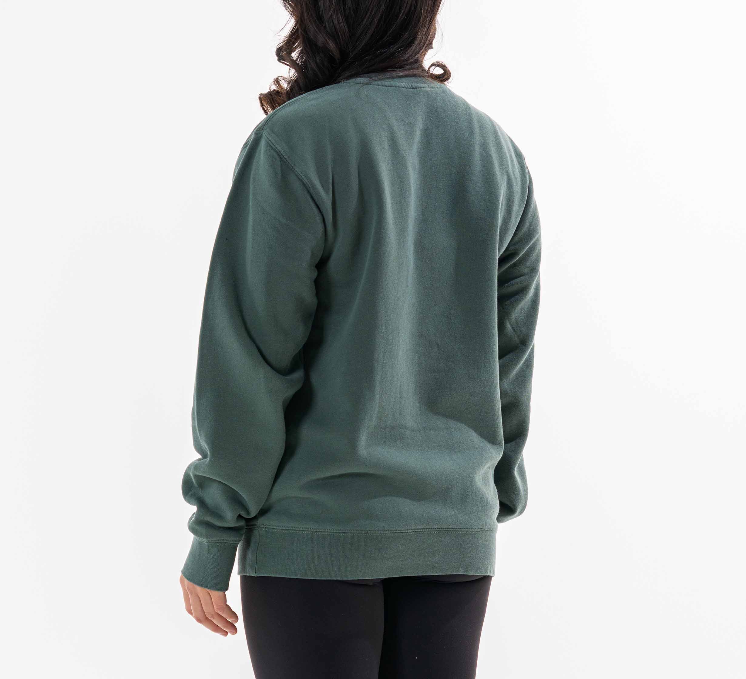 Womens Signature Crewneck Green、mySite、gigharbornorthrealestate