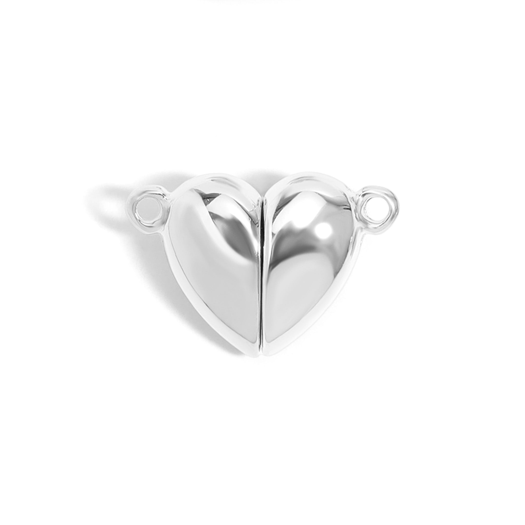 18K Gold PVD Stainless Steel Heart Magnetic Clasp / SBB0328、mySite、dreamappss