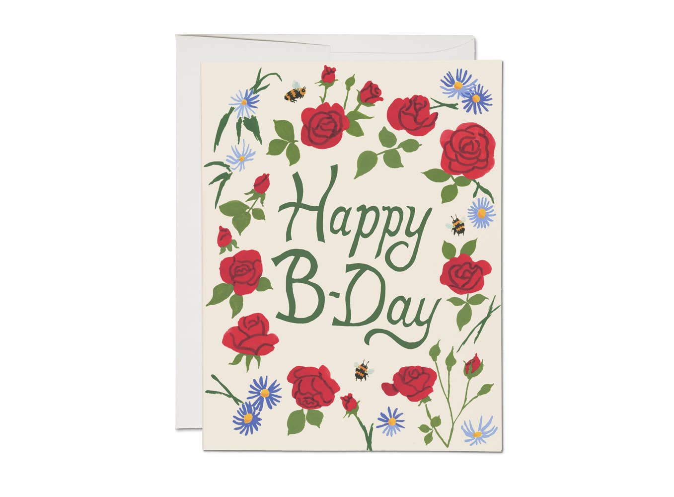 Red Cap Cards - Blooming Roses birthday greeting card、mySite、garagedoors4me