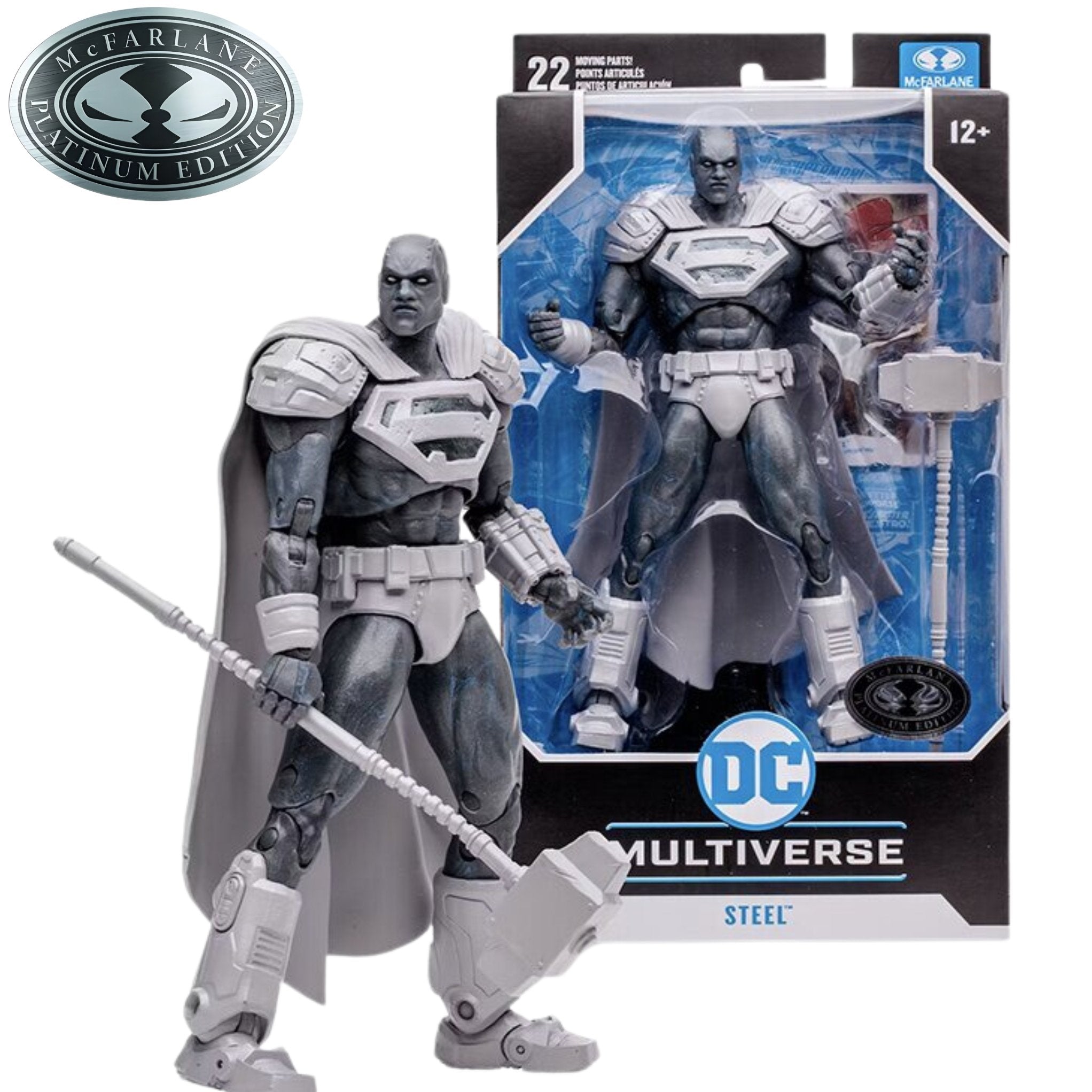 DC Multiverse Platinum Edition Steel (Reign of Superman)、mySite、hgirdovlk