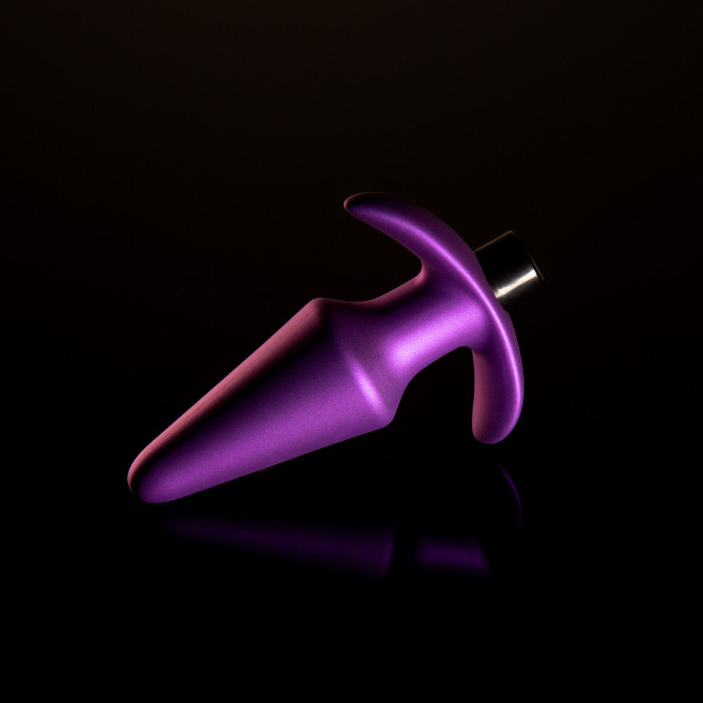 Anal Adventures Matrix By Blush® | Interstellar Plug: Tapered Tip For Easy Insertion And Training in Astro Violet | With Stayput™ Technology & AnchorTech™ Base、mySite、bottomscart